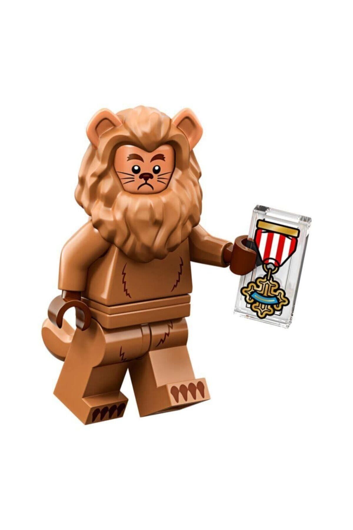 LEGO Movie 2 Minifigures 71023 Mini Figür Cowardly Lion Orjinal-17