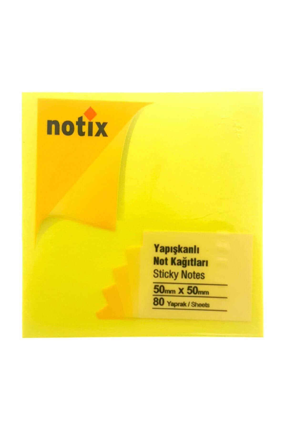 Umix Notix Yapışkanlı Notluk Sarı 80 Yp 50x50mm