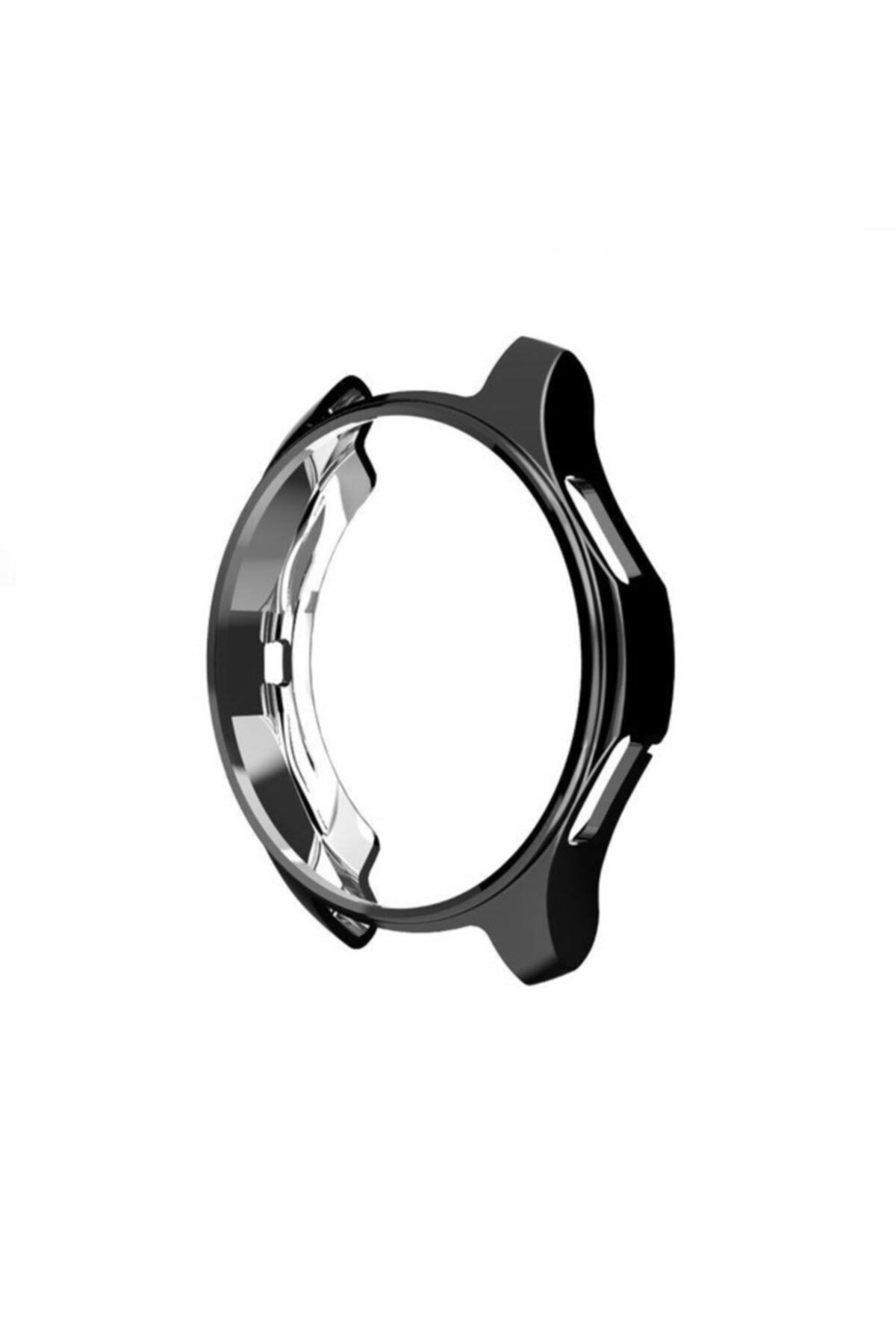 Markacase Samsung Galaxy Watch 46 Mm(Sm-r800) Uyumlu Koruyucu Kılıf Siyah