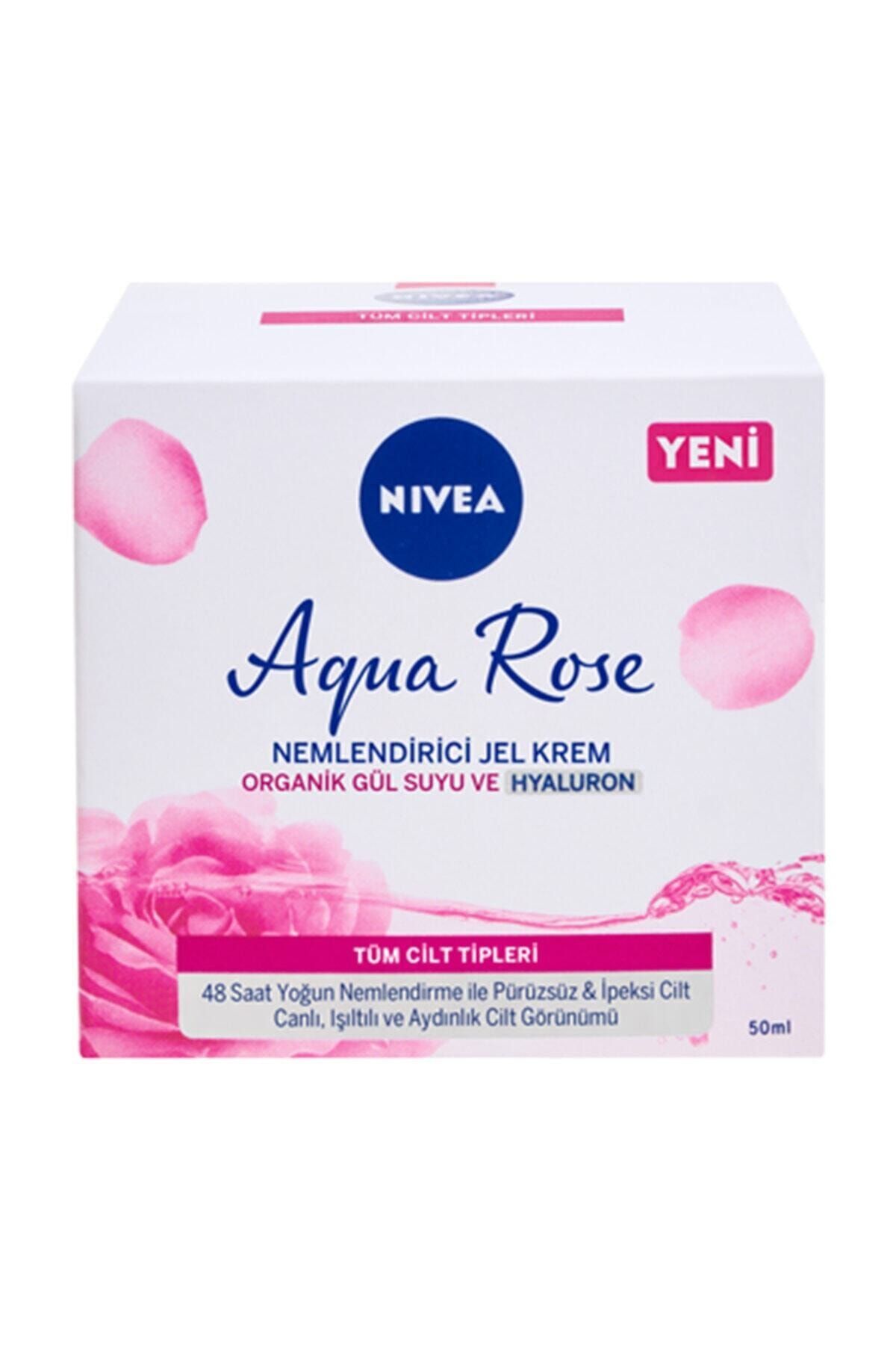 NIVEA Aqua Rose Nemlendirici Jel Krem 50ml
