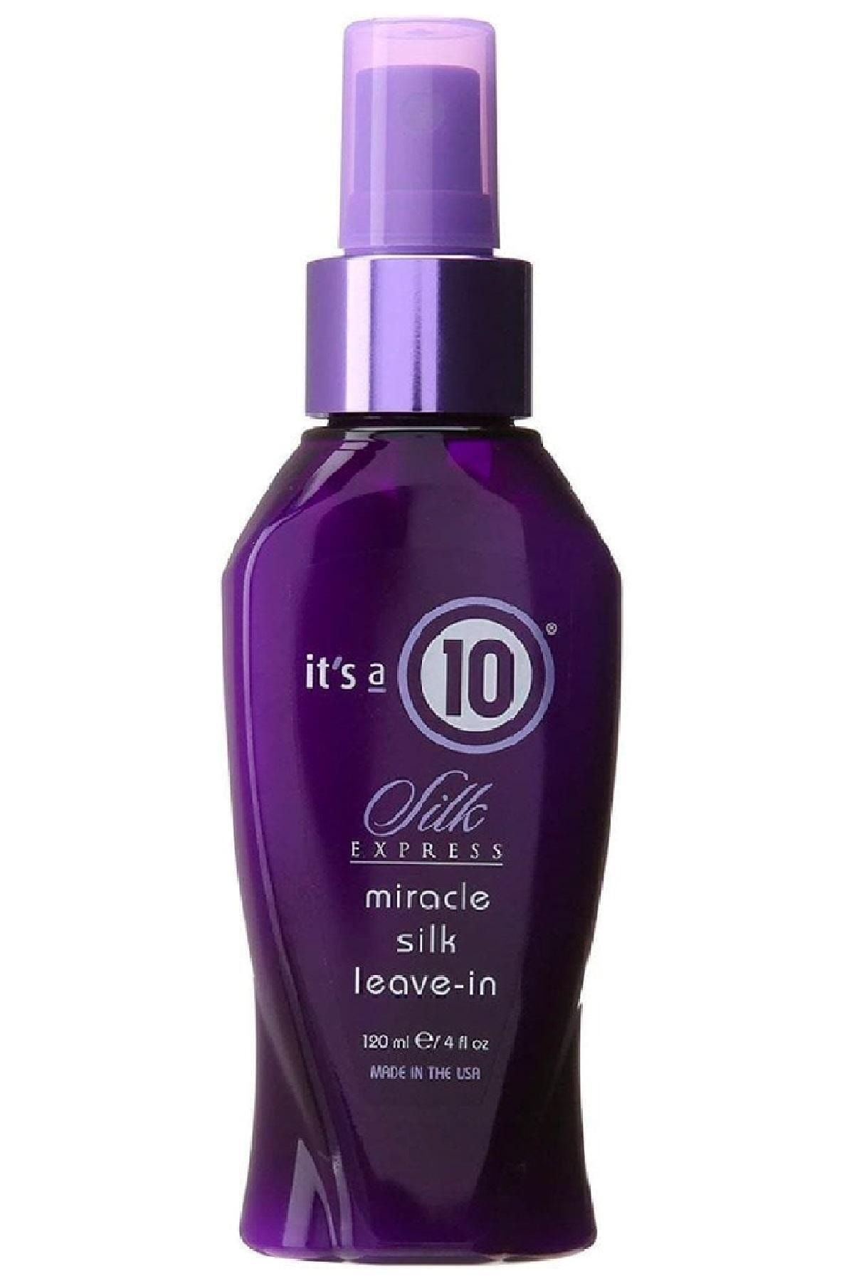 it's a 10 It`s A 10 Miracle Silk Leave-ın Tüm Saç Tipleri Için Durulanmayan (Ipek) Krem 120ml