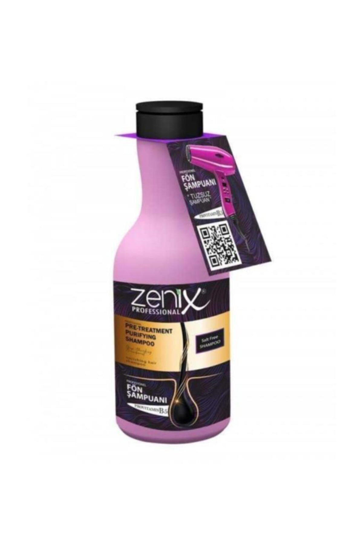 Zenix Fön Öncesi Arındırıcı Şampuanı 1000 ml
