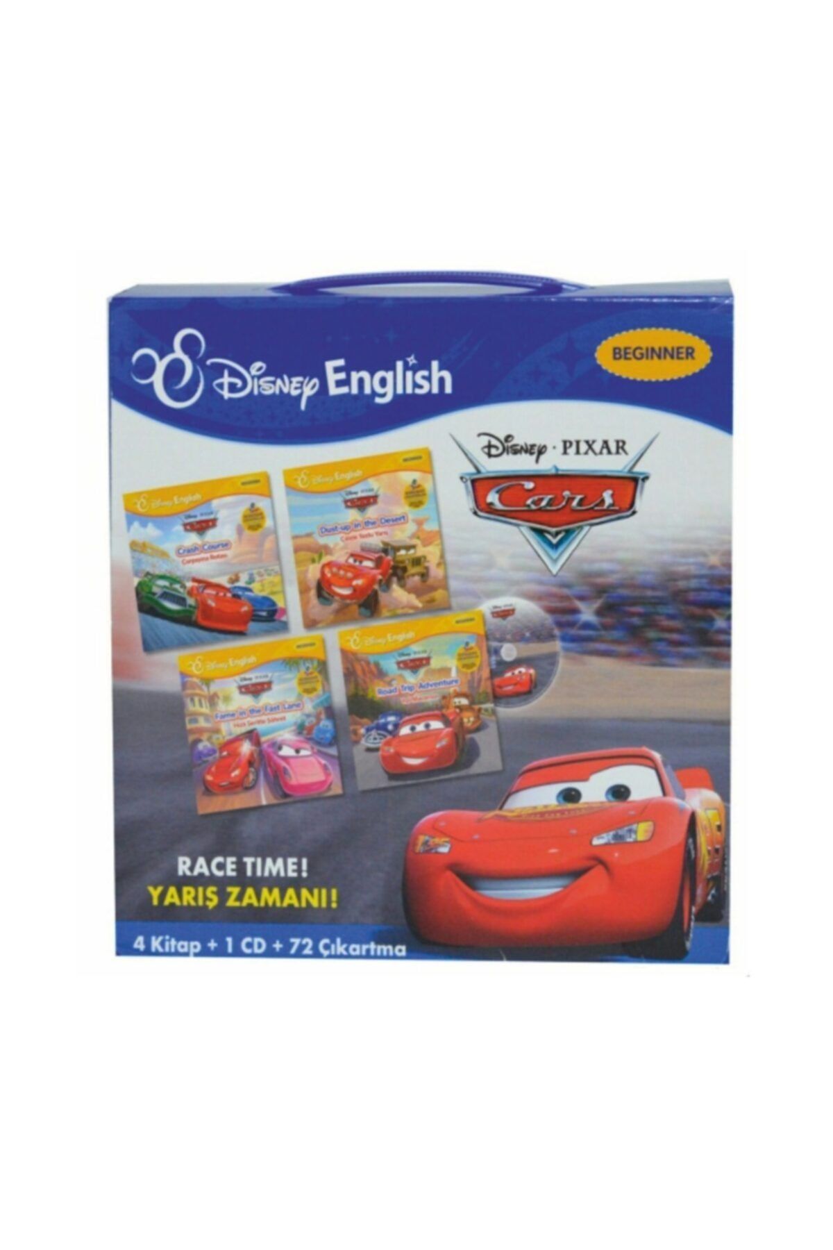 Pusula Yayıncılık Disney English Cars, Race Time - Yarış Zamanı