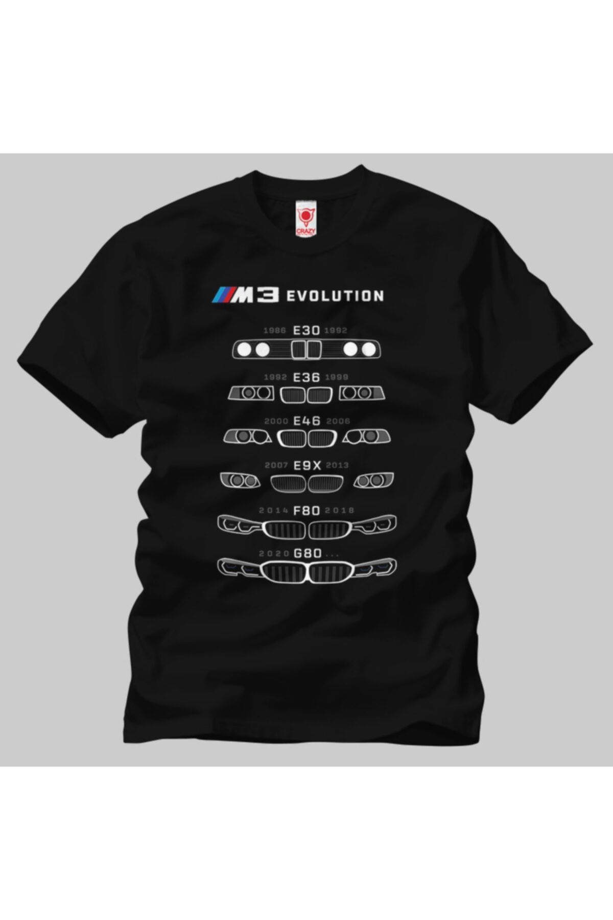 Crazy Bmw M3 Evolution Erkek Tişört
