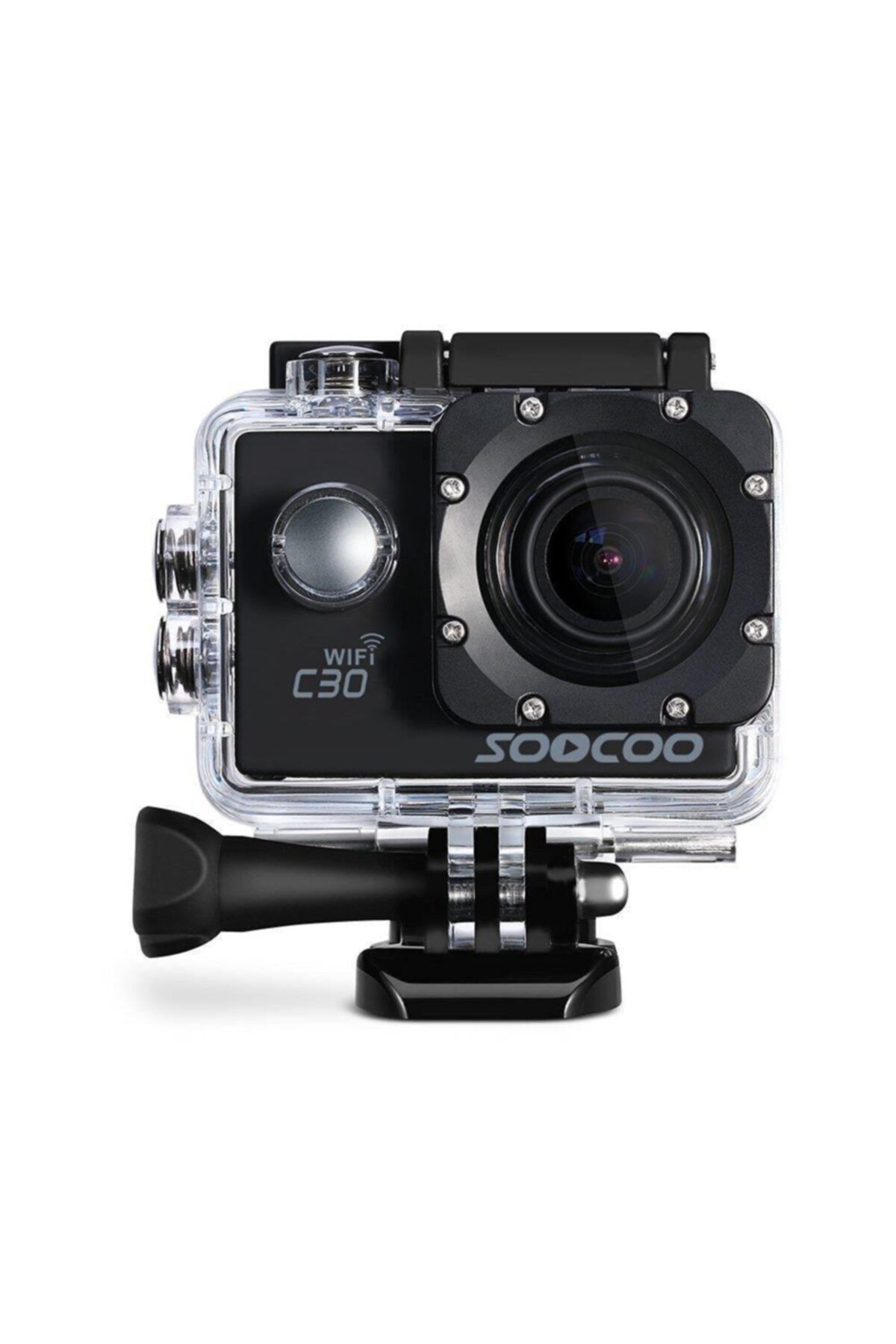 SooCoo C30 Wifi 4k Aksiyon Kamera 20mp Gyro Gri