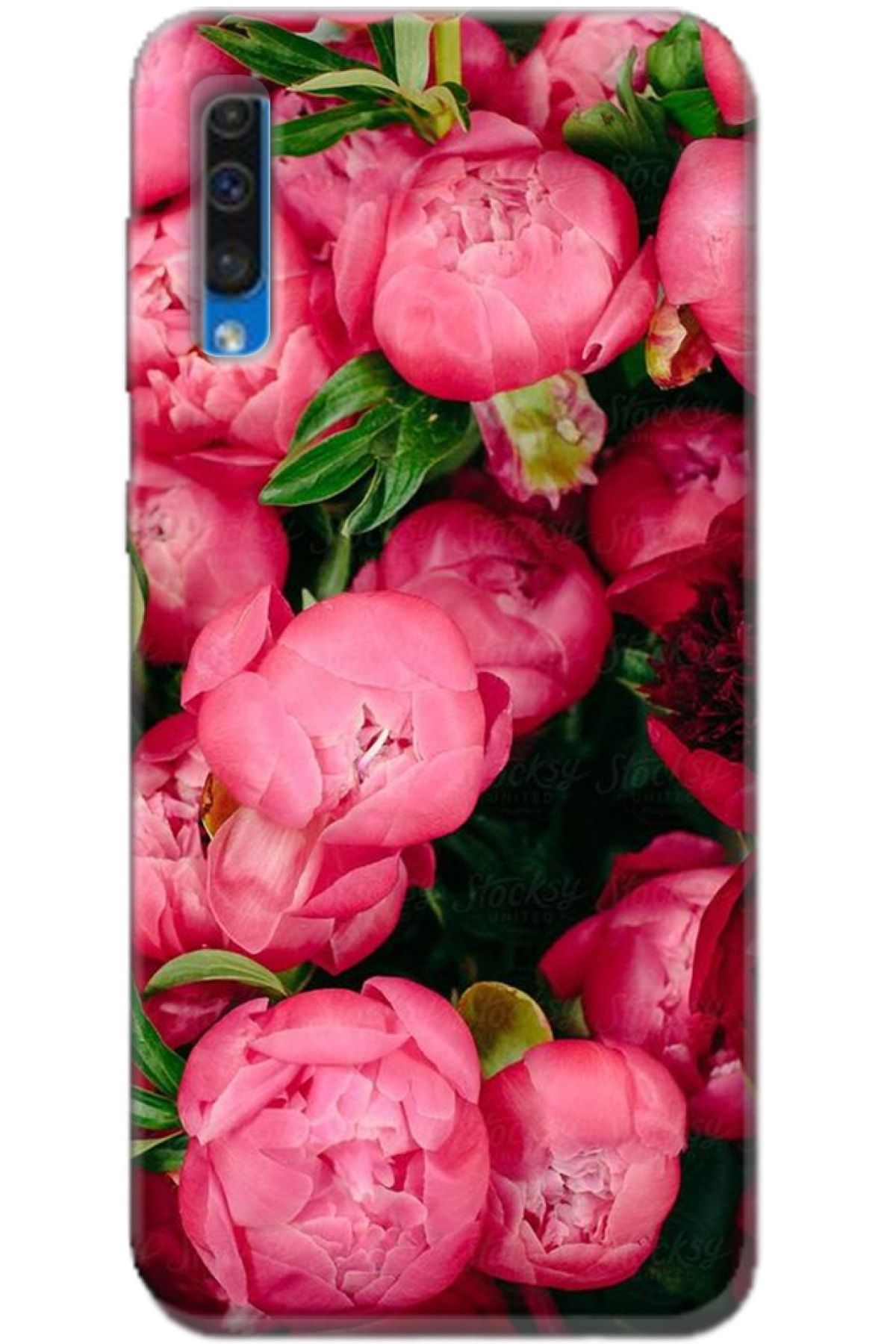 Noprin Samsung Galaxy A50 Kılıf Silikon Baskılı Desenli Arka Kapak