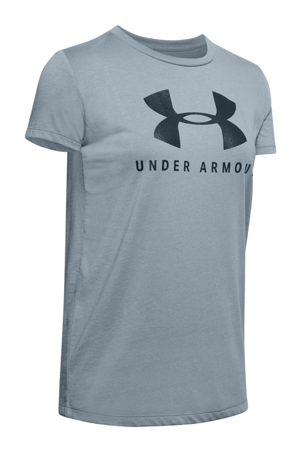 Under Armour Kadın Spor T-Shirt - Graphic Sportstyle Classic Crew - 1346844-396