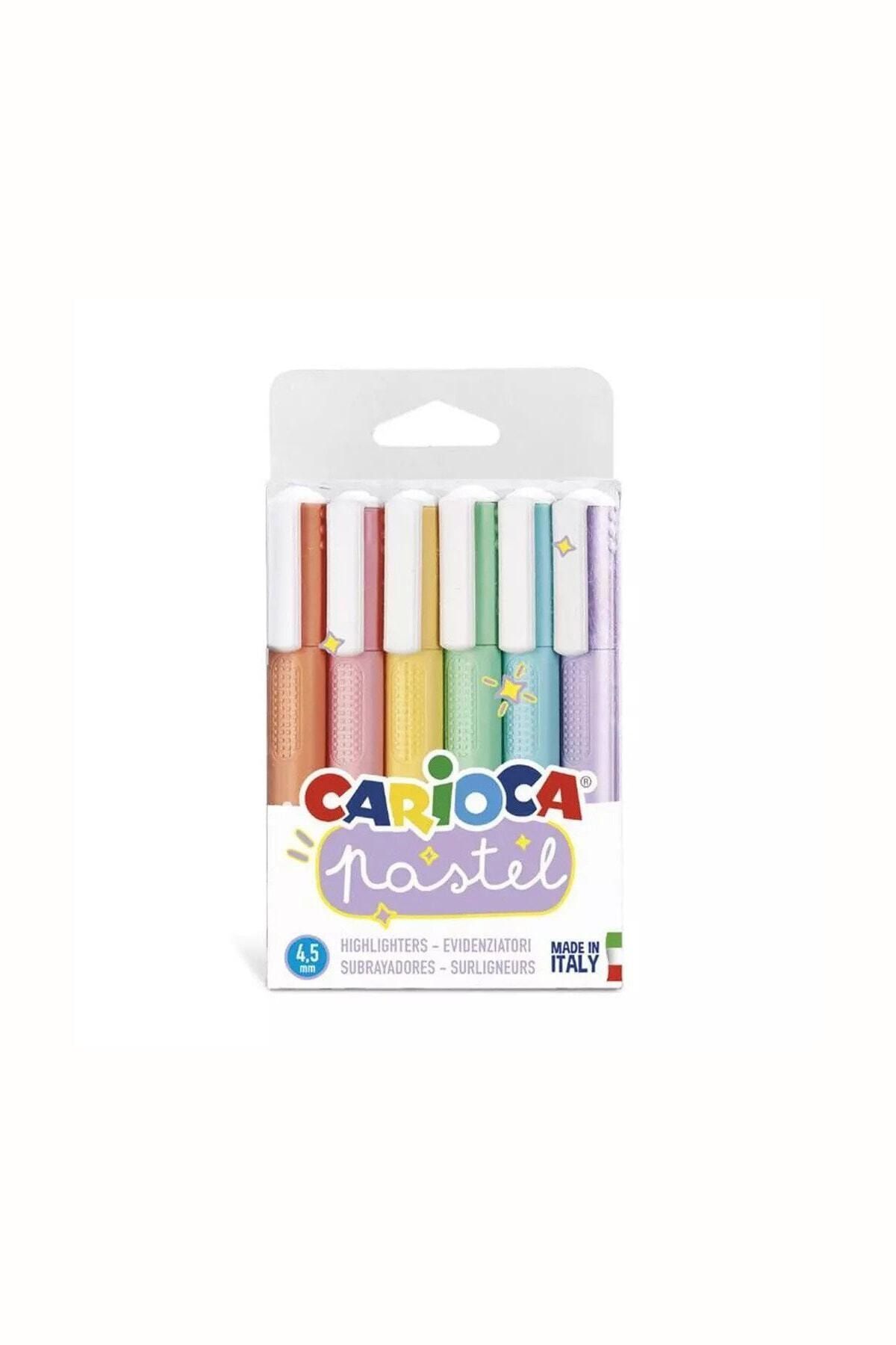 Carioca 6'lı Işaretleme Kalemi Pastel Renkler