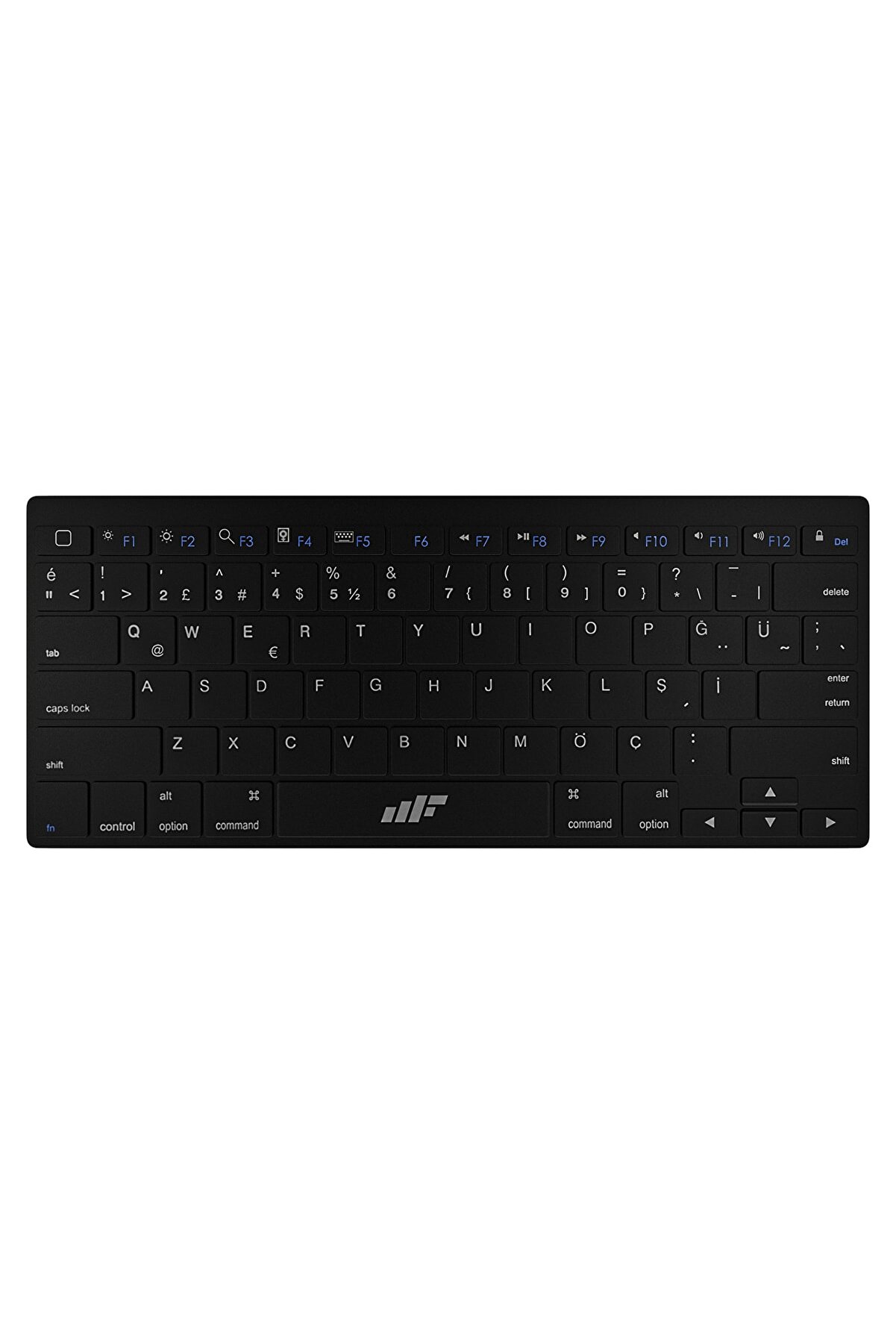 MF PRODUCT 0082 Bluetooth Slim Klavye Siyah