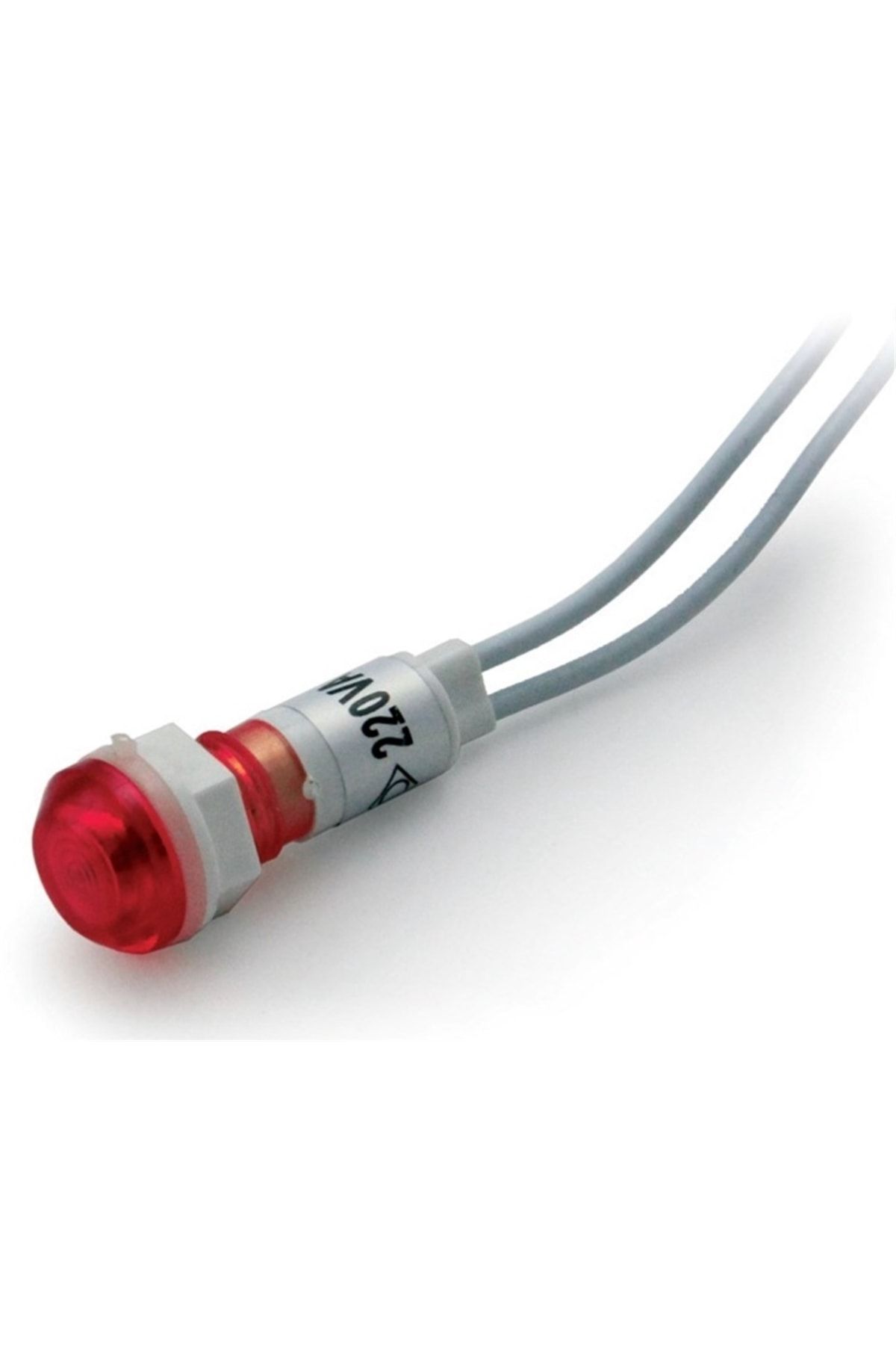 Arduino Kablolu Sinyal Lambası 10mm Plastik 220v Sarı