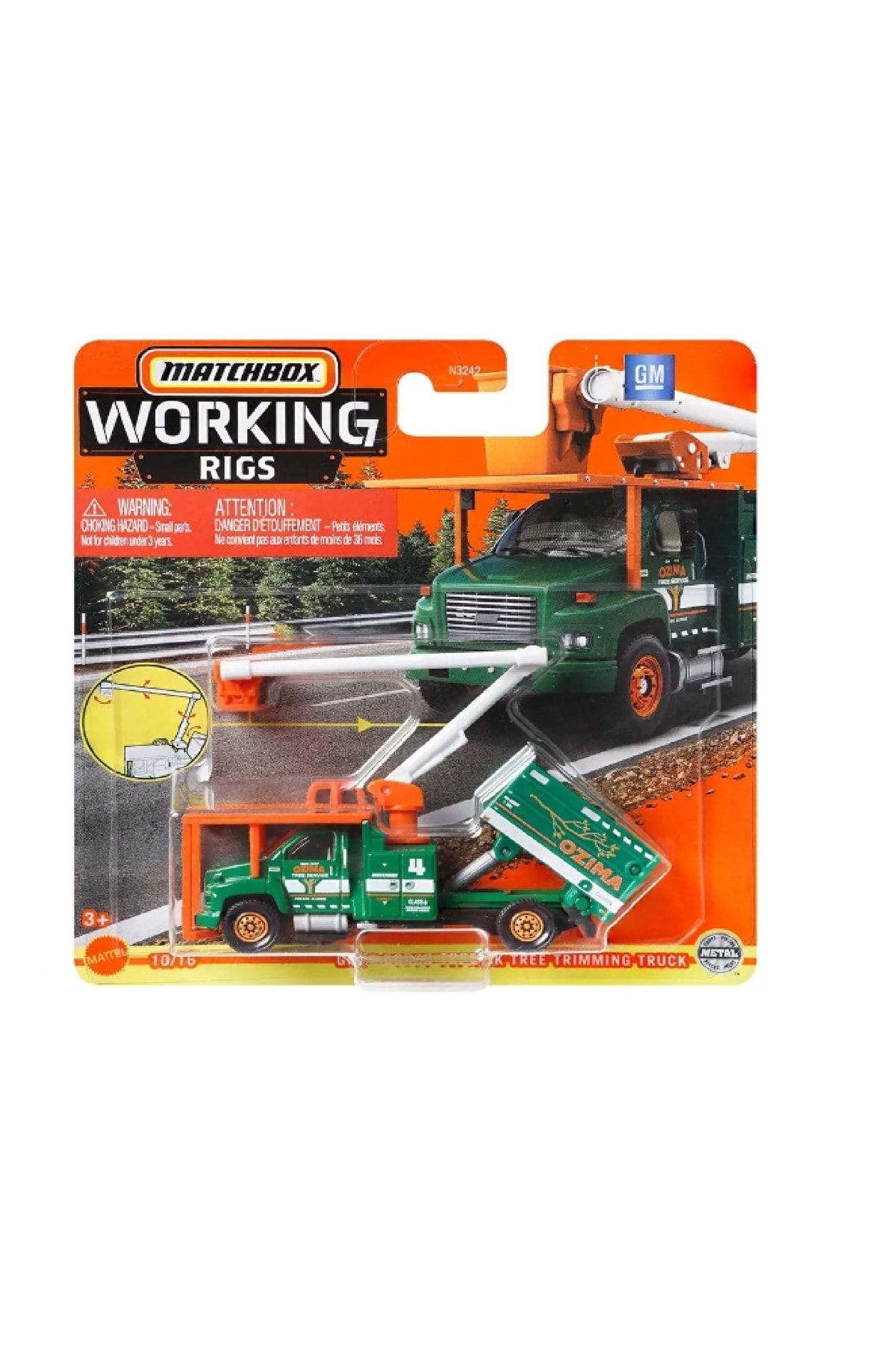 Matchbox Working Rigs Iş Makineleri Die Cast Metal Vinç Arabası