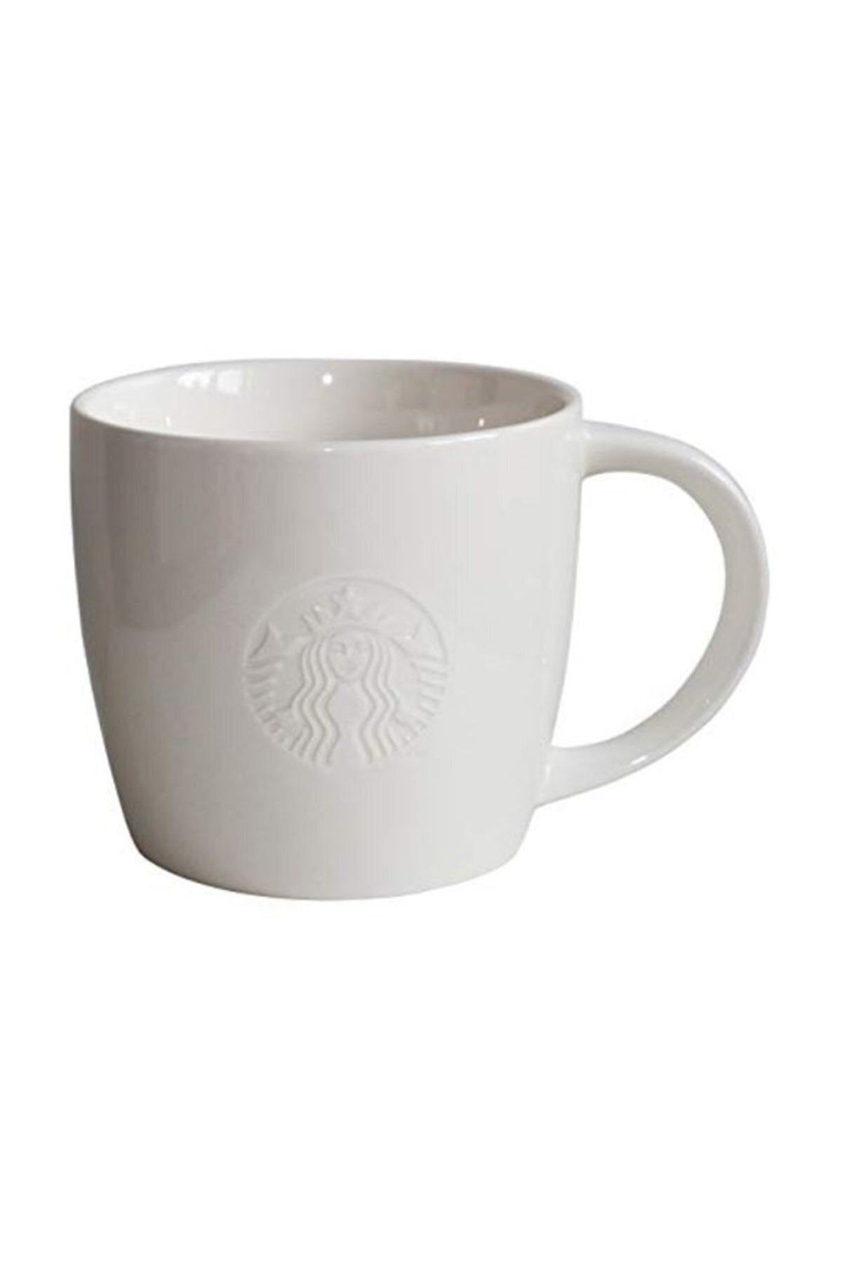 Starbucks ® Klasik Seri Kupa Mug Beyaz 355 Ml Tall Boy 12 Oz