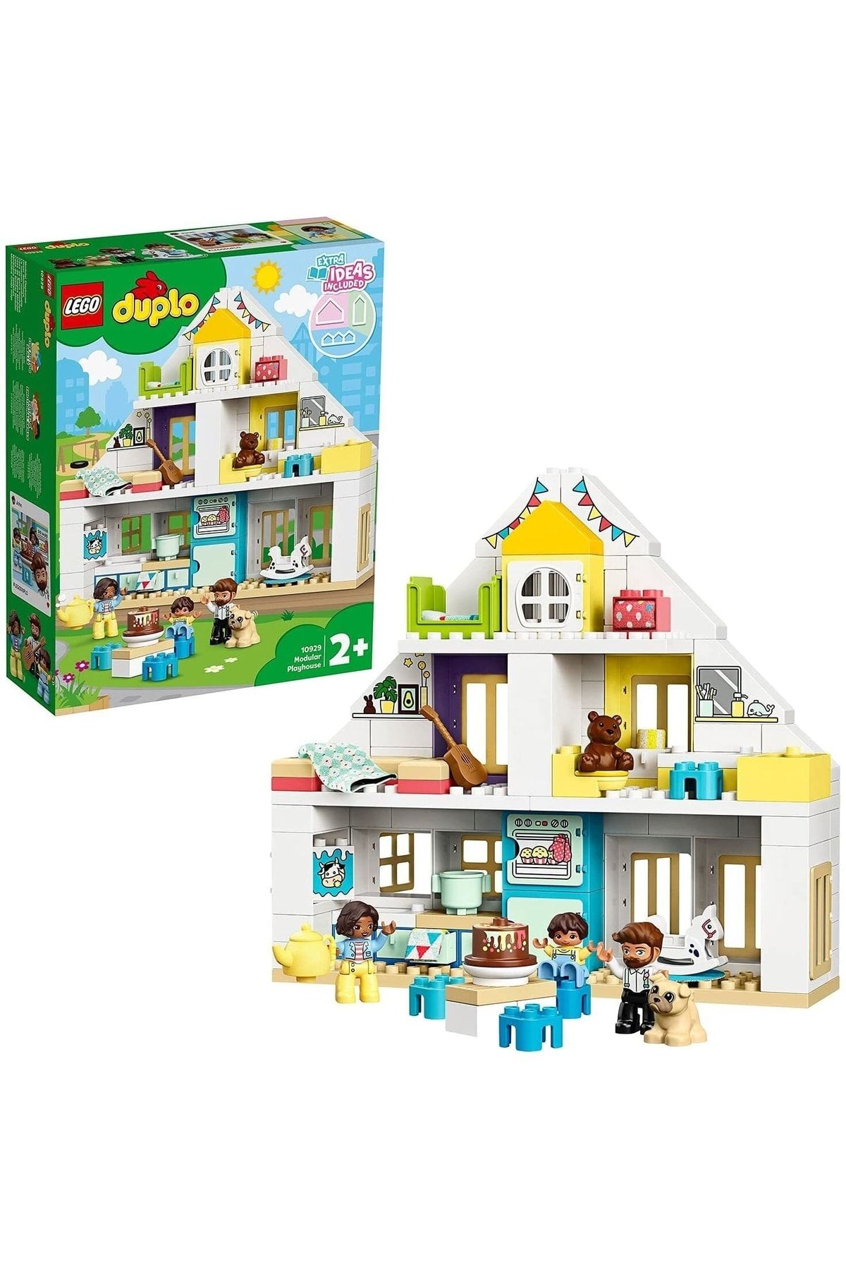 LEGO ® Duplo 10929 Kasaba Modüler Oyun Evi Yapım Seti - Okul Öncesi Çocuk Için Öğretici Oyuncak