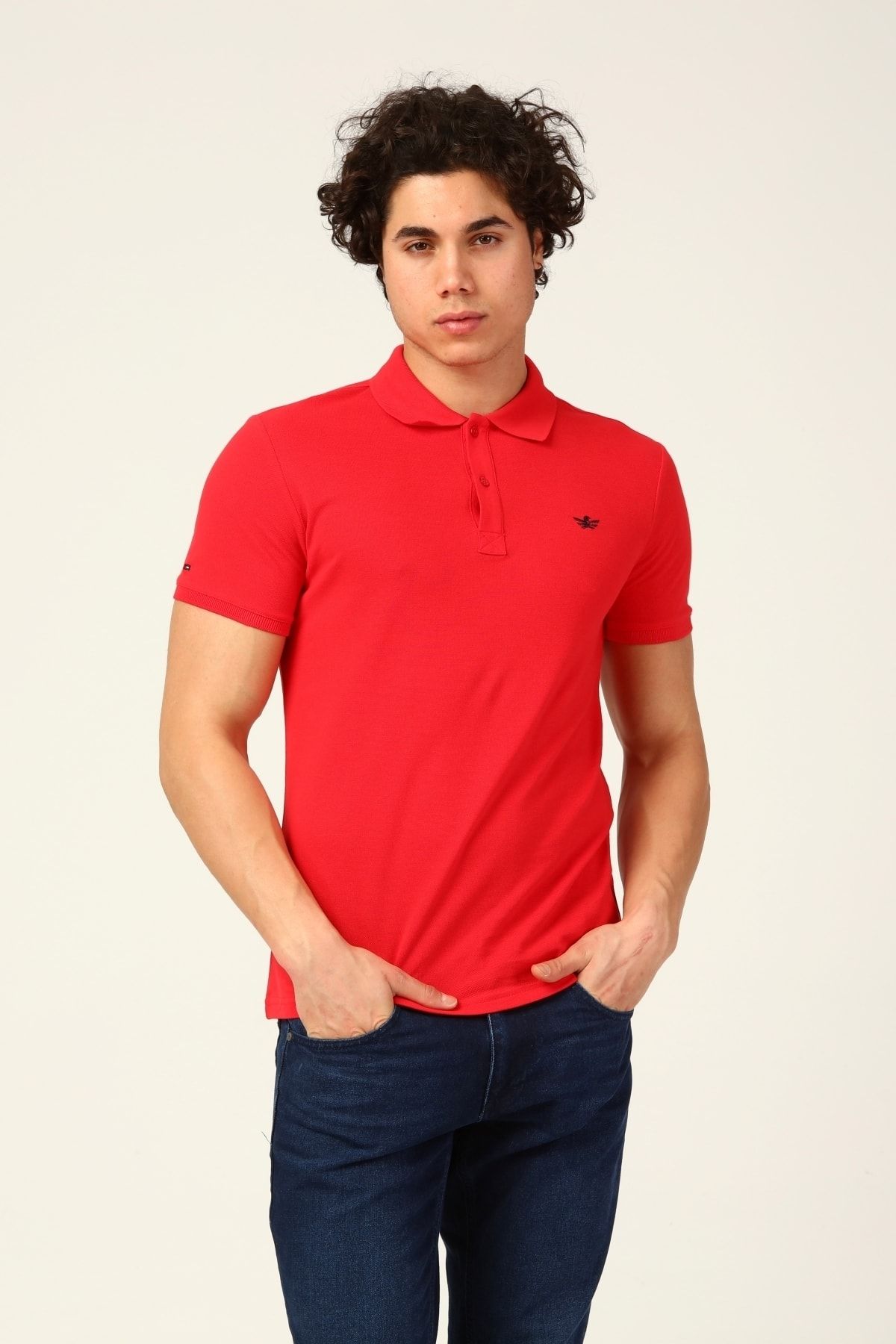 Rwb Erkek Polo Yaka Bpt01-s22 Kırmızı T-shirt