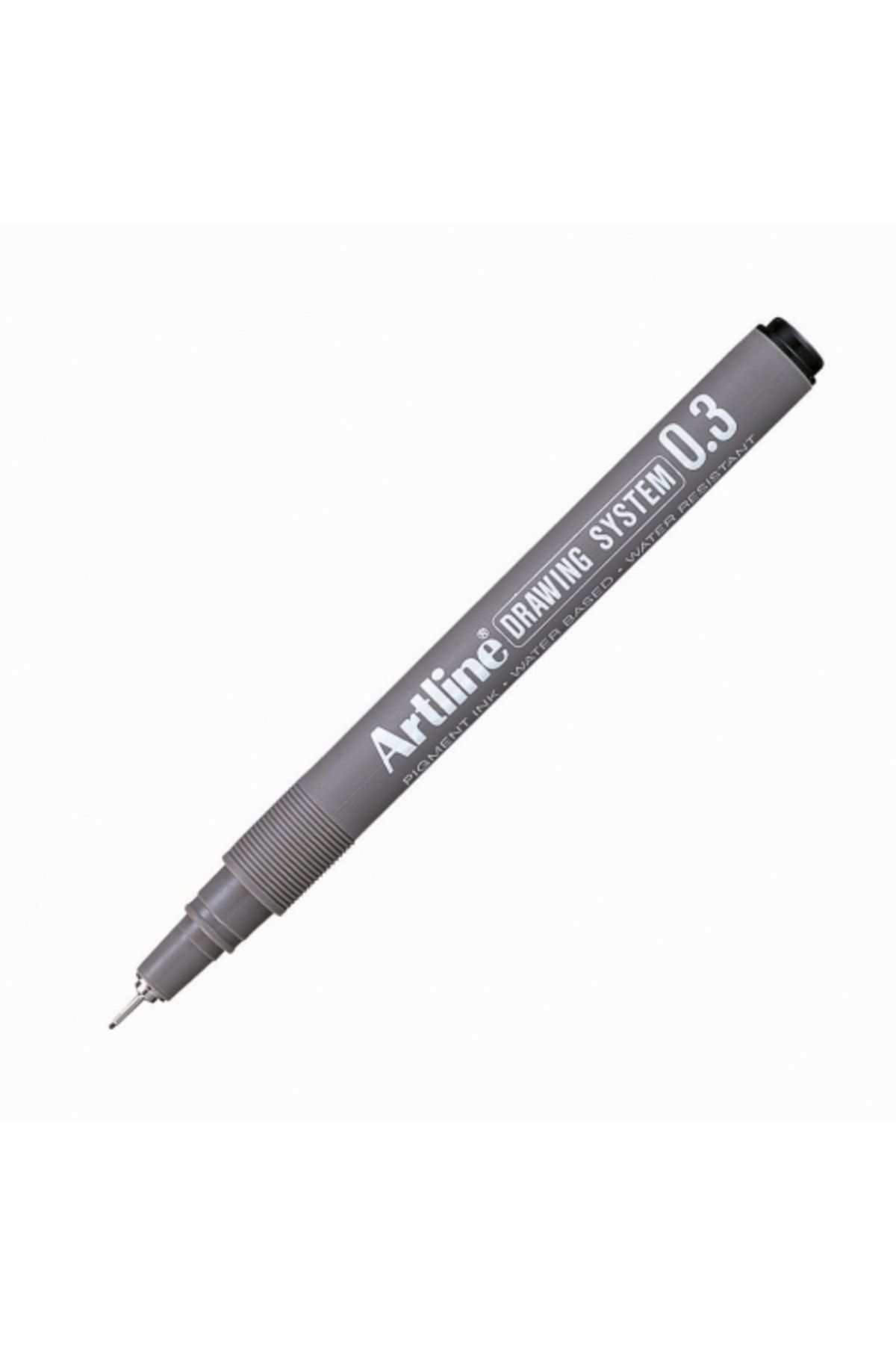 artline Çizim Kalemi Drawing System Fırça Siyah (12 Lİ)