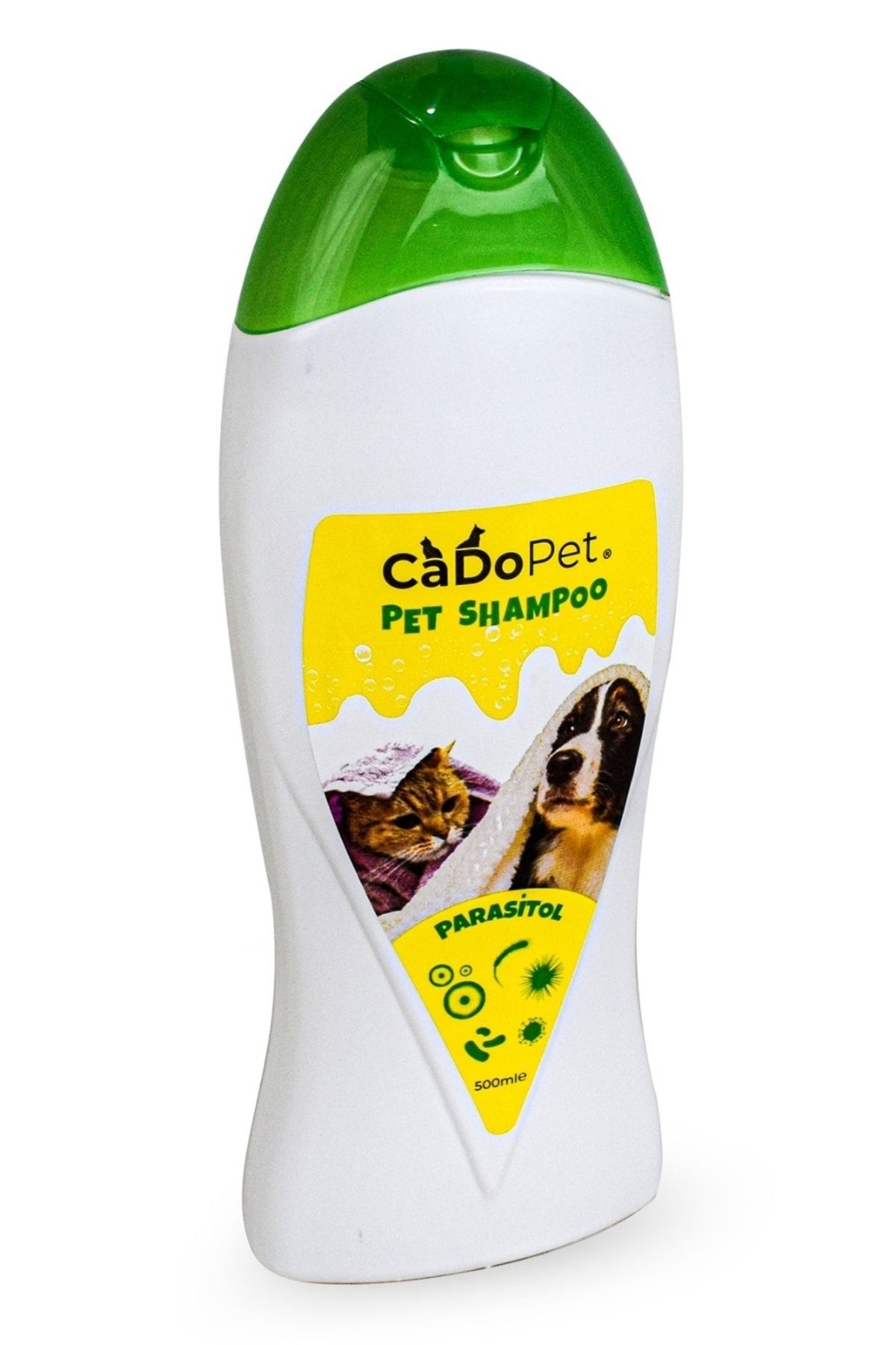 CaDoPet Kene Pire Parazit Önleyici Kedi Köpek Şampuanı 500 Ml