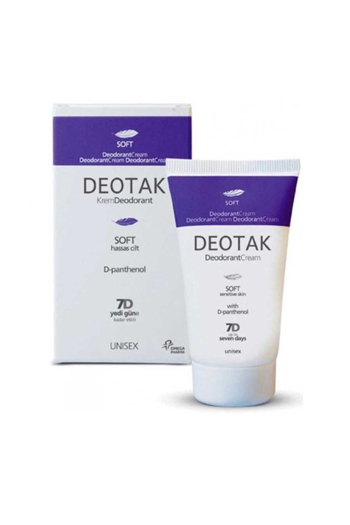 Deotak Soft Sensitive Skin Krem Deodorant 35ml