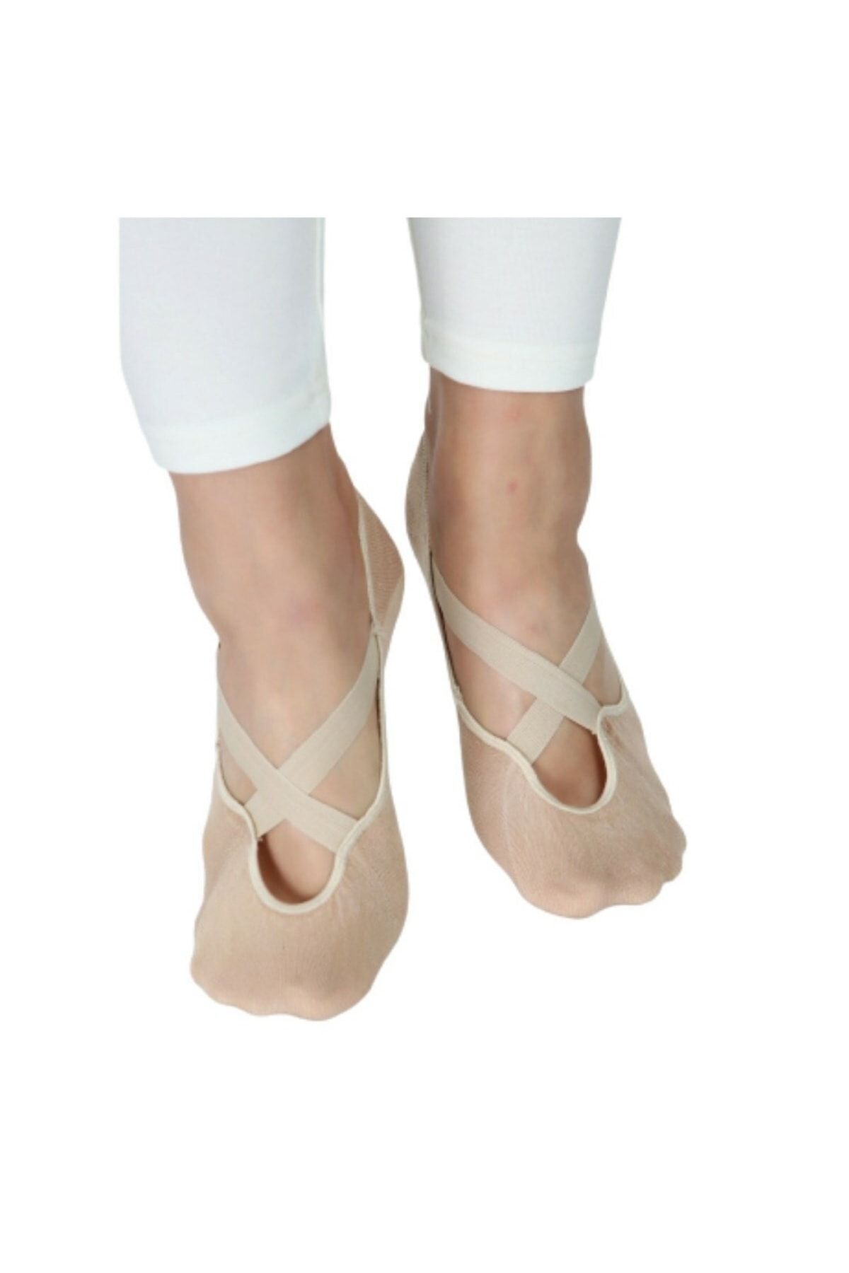 DORE 2'li Paket Kadın Yoga & Plates Ve Spor Çorabı Yoga Çorabı Kaydırmaz Tabanlı Çorap
