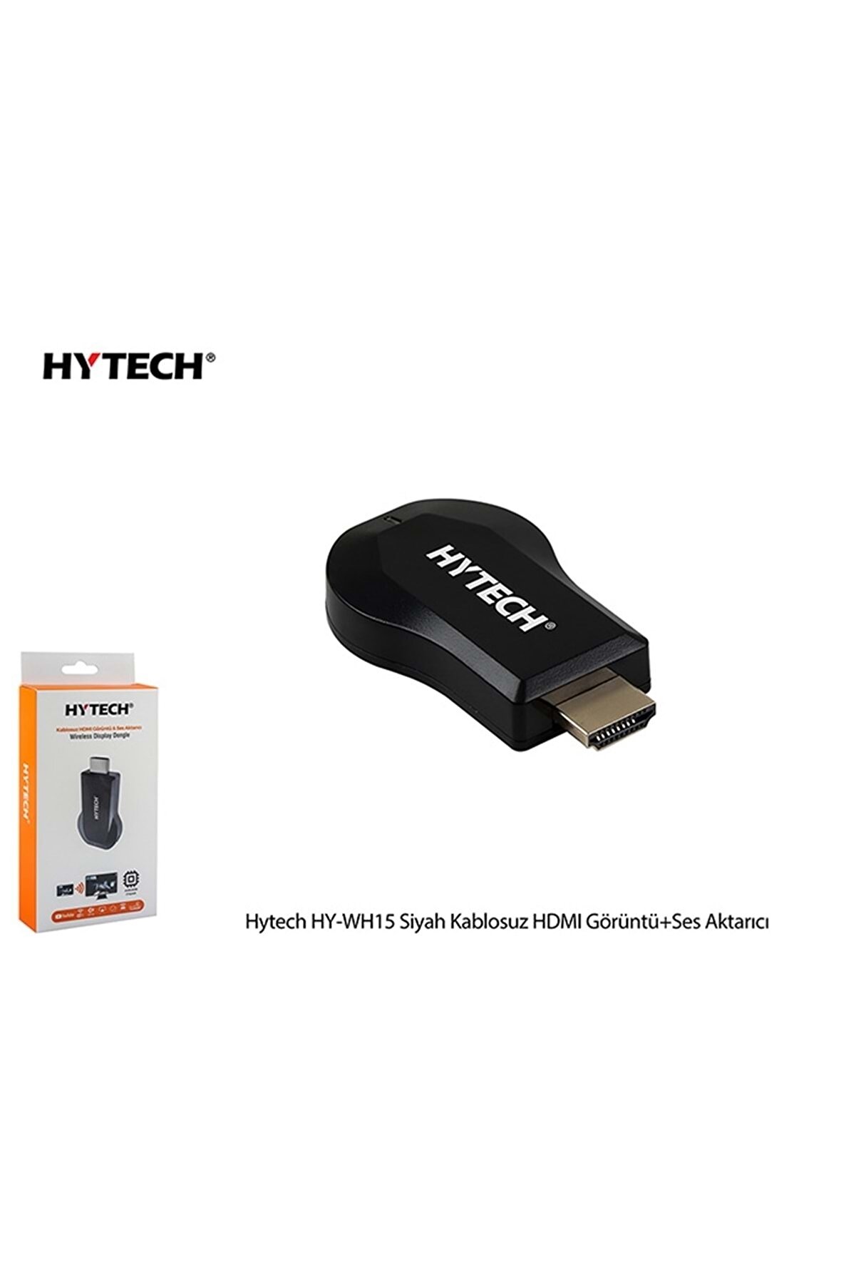 Hytech Hy-wh15 Kablosuz Hdmi Görüntü+ses Aktarıcı