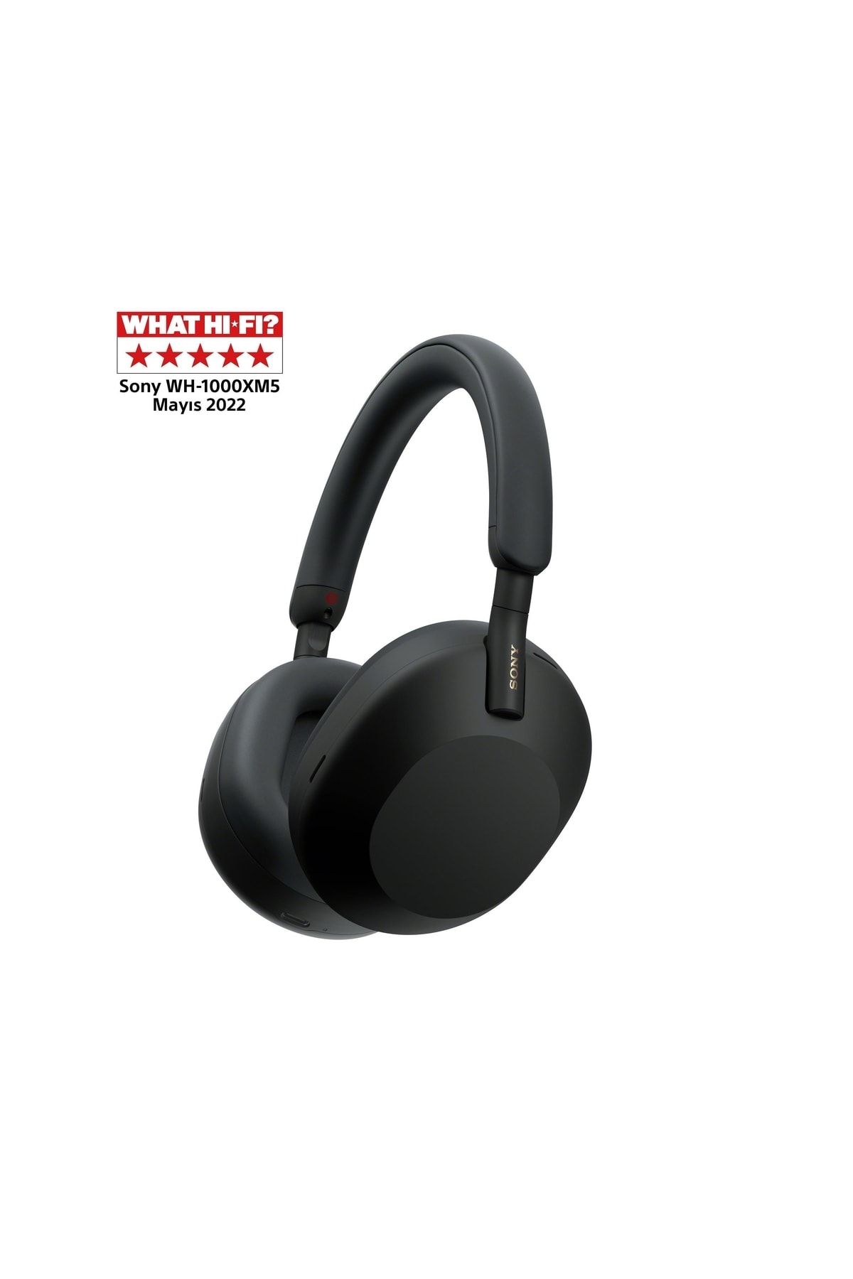 Sony Wh-1000xm5 Tamamen Kablosuz Gürültü Engelleme Özellikli Kulaklık-siyah