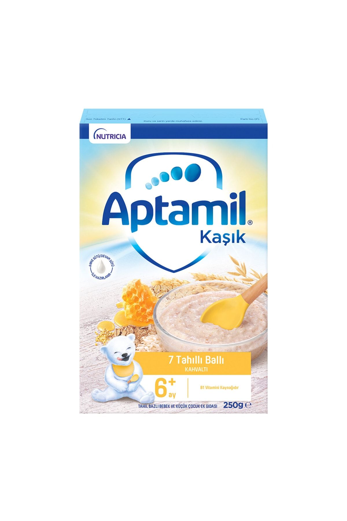 Bebek Maması & Kaşık Maması 7 Tahıllı Ballı 250gr_0