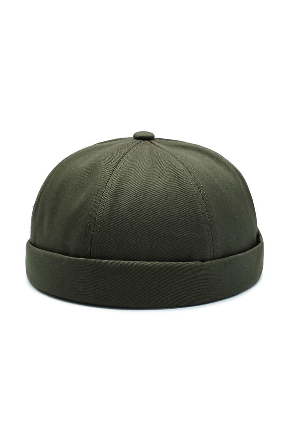 Rupen Kraft Unisex %100 Pamuk Cap Ayarlanabilir Docker Şapka Yazlık Takke Şapka Retro Şapka Takke Şapka