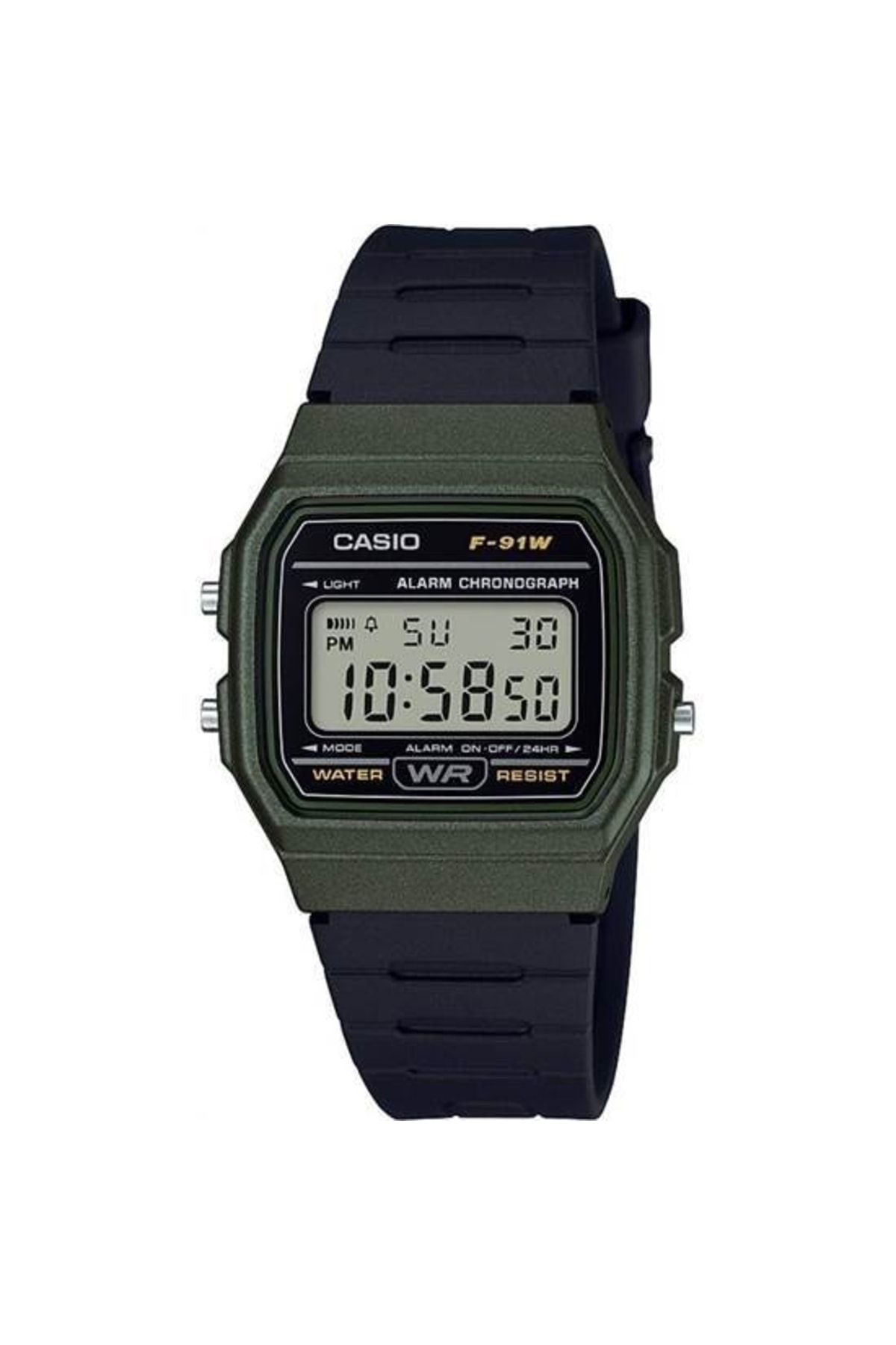 Casio Erkek Kol Saati Retro F-91WM-3ADF