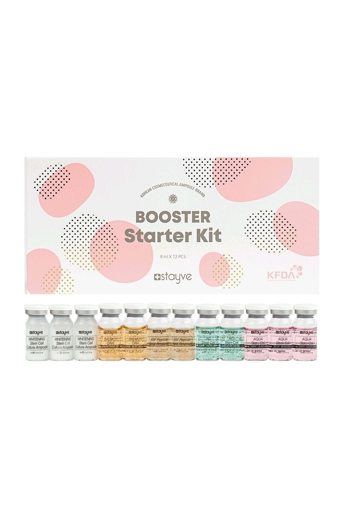 Stavye Bb Glow Stayve Booster Cilt Güçlendirici Serum Set 8ml X 12 Şişe (5 Farklı Serum)