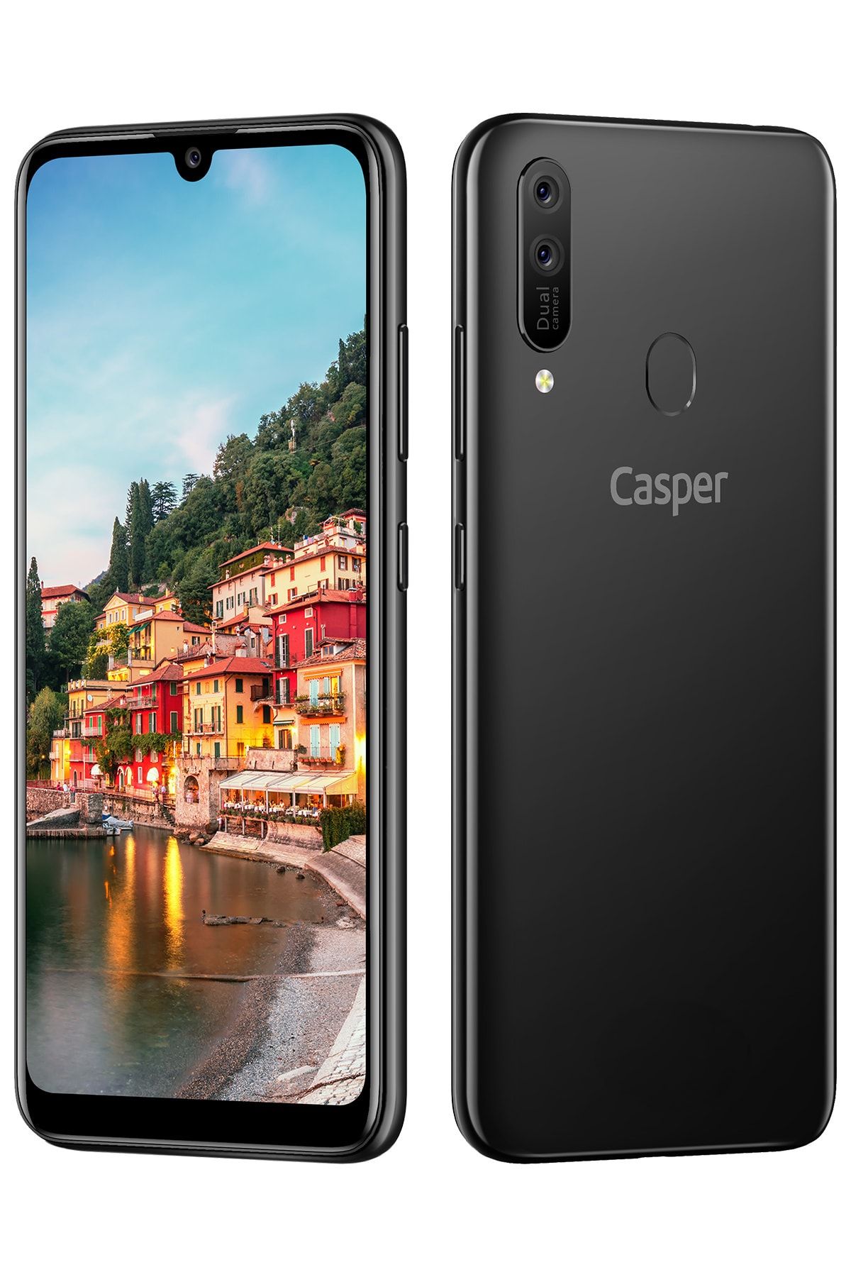 Casper Via E-4 32 GB Siyah Cep Telefonu (Türkiye Garantili)