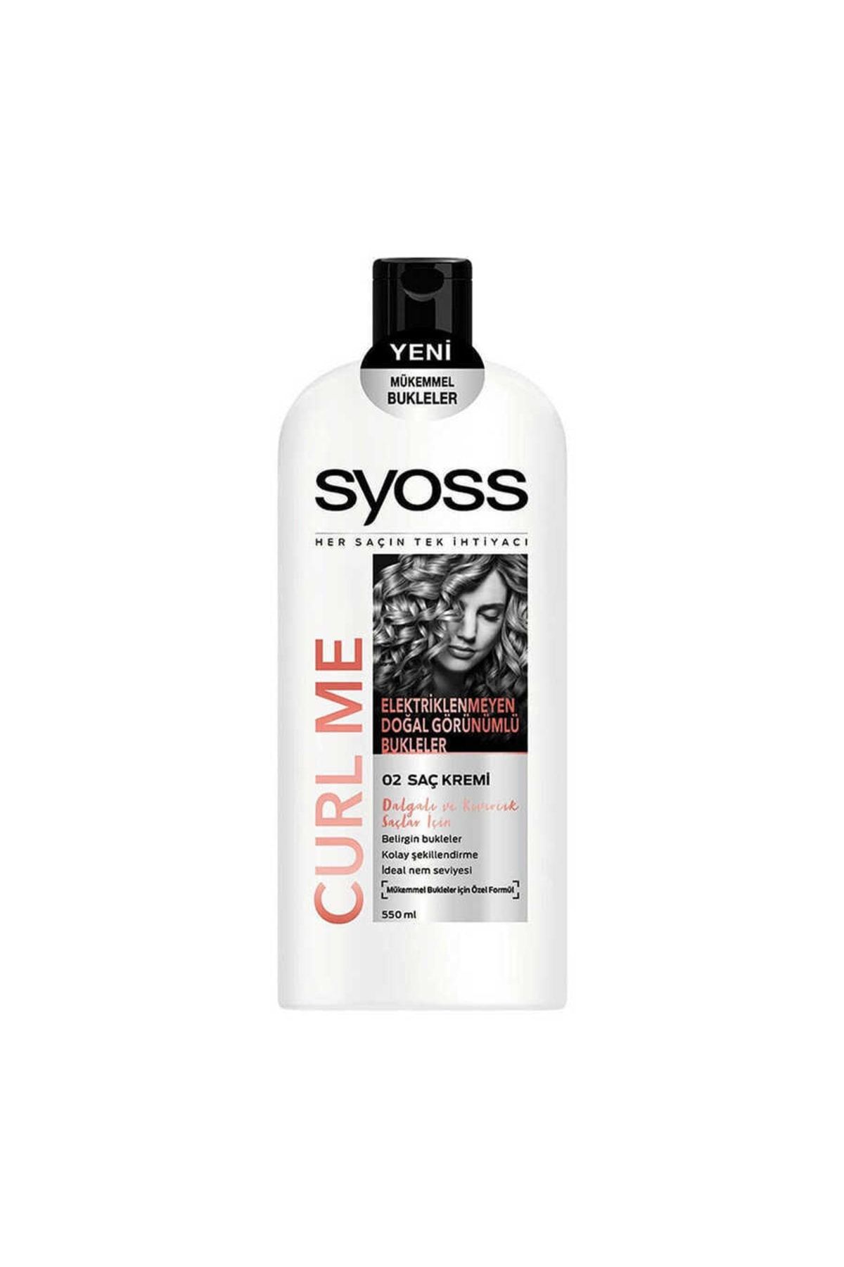 Syoss Curl Me Saç Kremi 550 ml