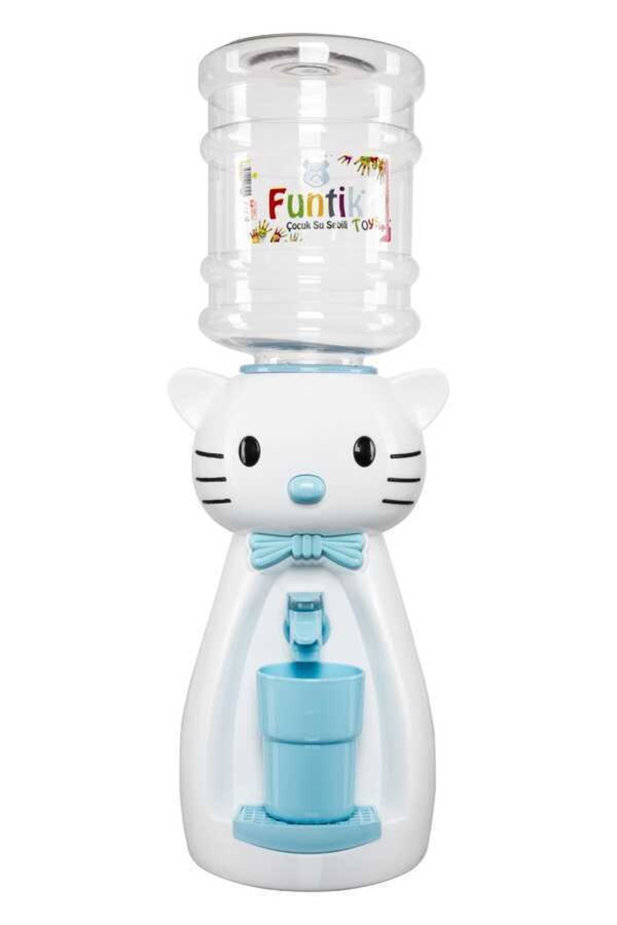 Funtik Toys Funtik Kedi Çocuk Su Sebili Beyaz