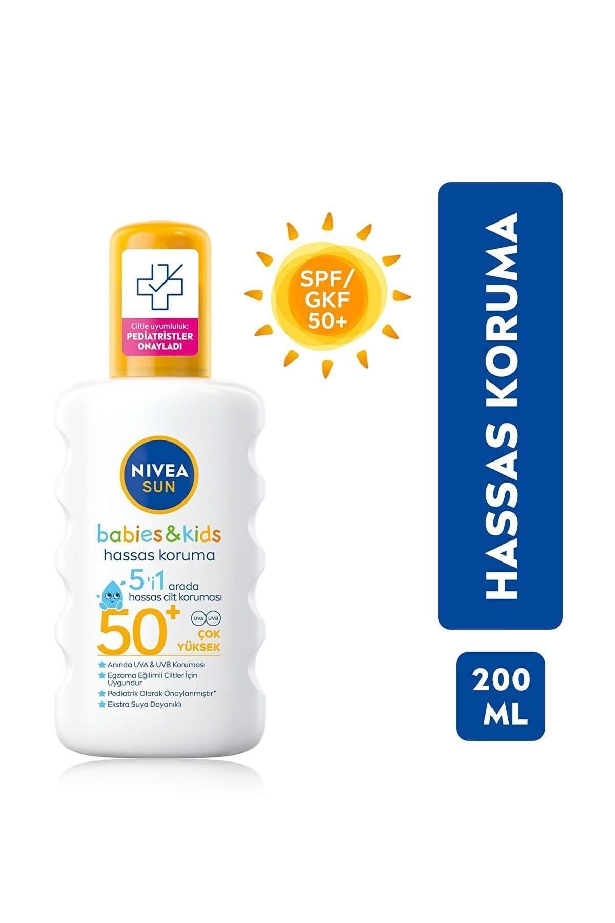 NIVEA Sun Babies&kids Hassas Koruma 5i1 Arada 50f 200ml