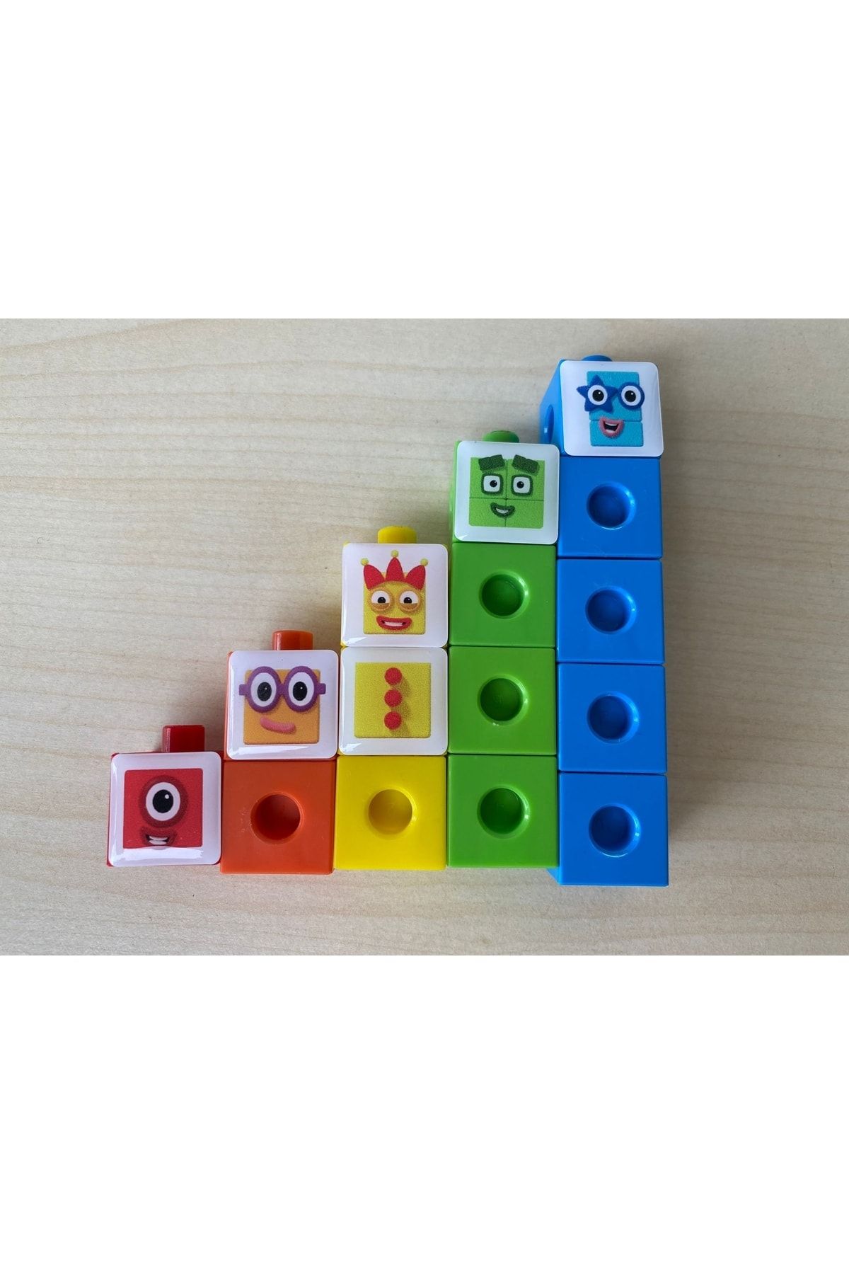 ZK Toys Numberblocks 1-2-3-4-5 Lego Küp Number Blocks 1-2-3-4-5