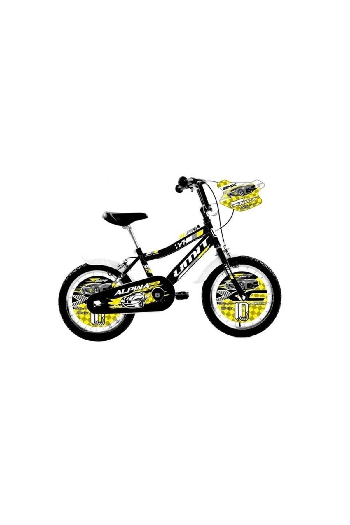 Ümit 2047 Alpına-m-bmx-v-erkek Çocuk Bisikleti 20 Jant Siyah Sarı-1000436867