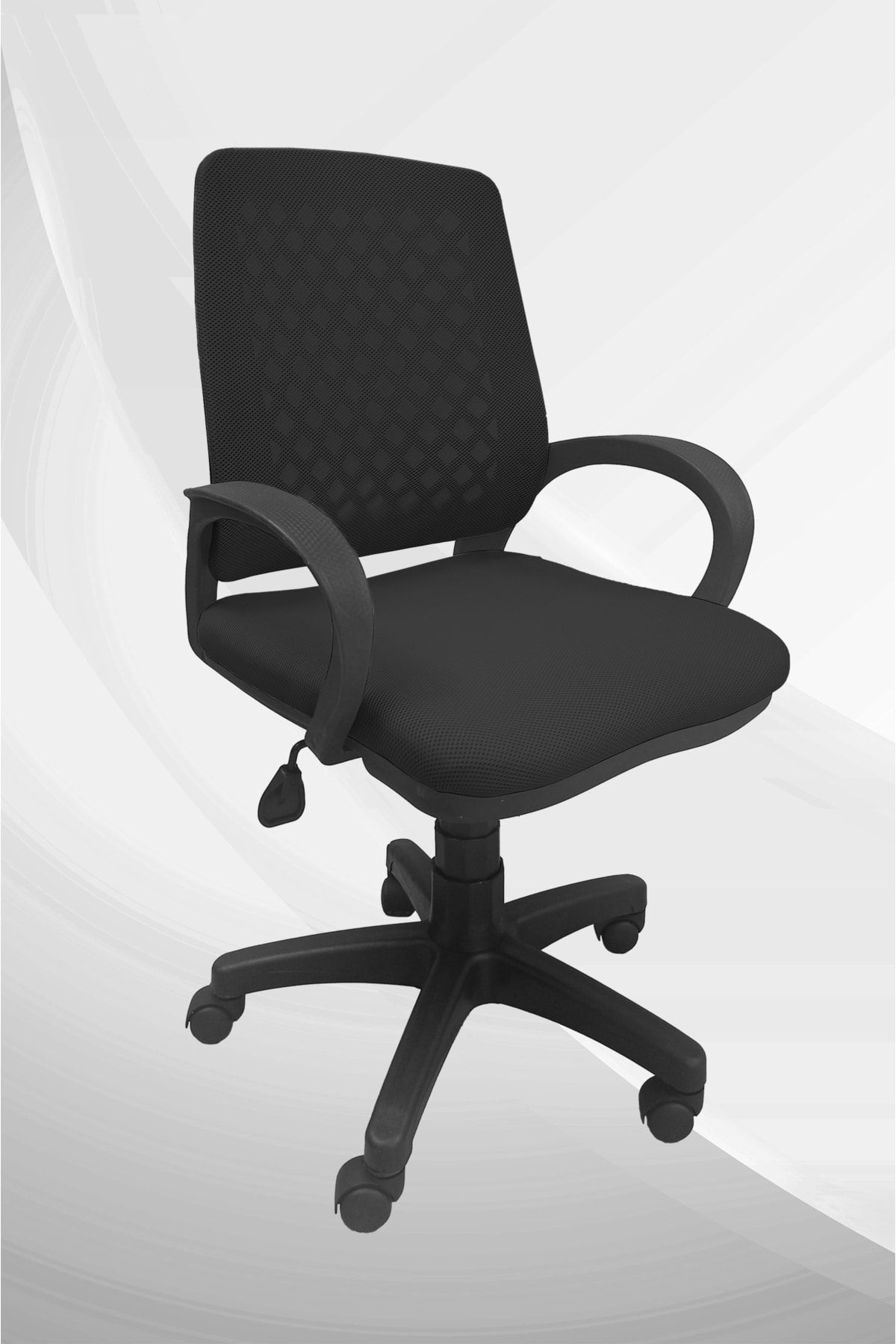 ÜNAL OFFİCE FURNİTURE & DESİNG Comfy Siyah Büro Ofis Çalışma Koltuğu Bilgisayar Sandalyesi