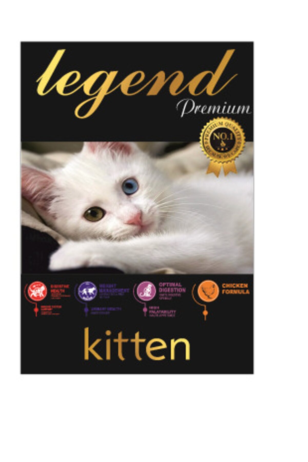 Legend Gold Kıtten Düşük Tahıllı Yavru Kedi Maması 15 Kg (gdo Içermez) Tavuklu Ve Somon Balıklı