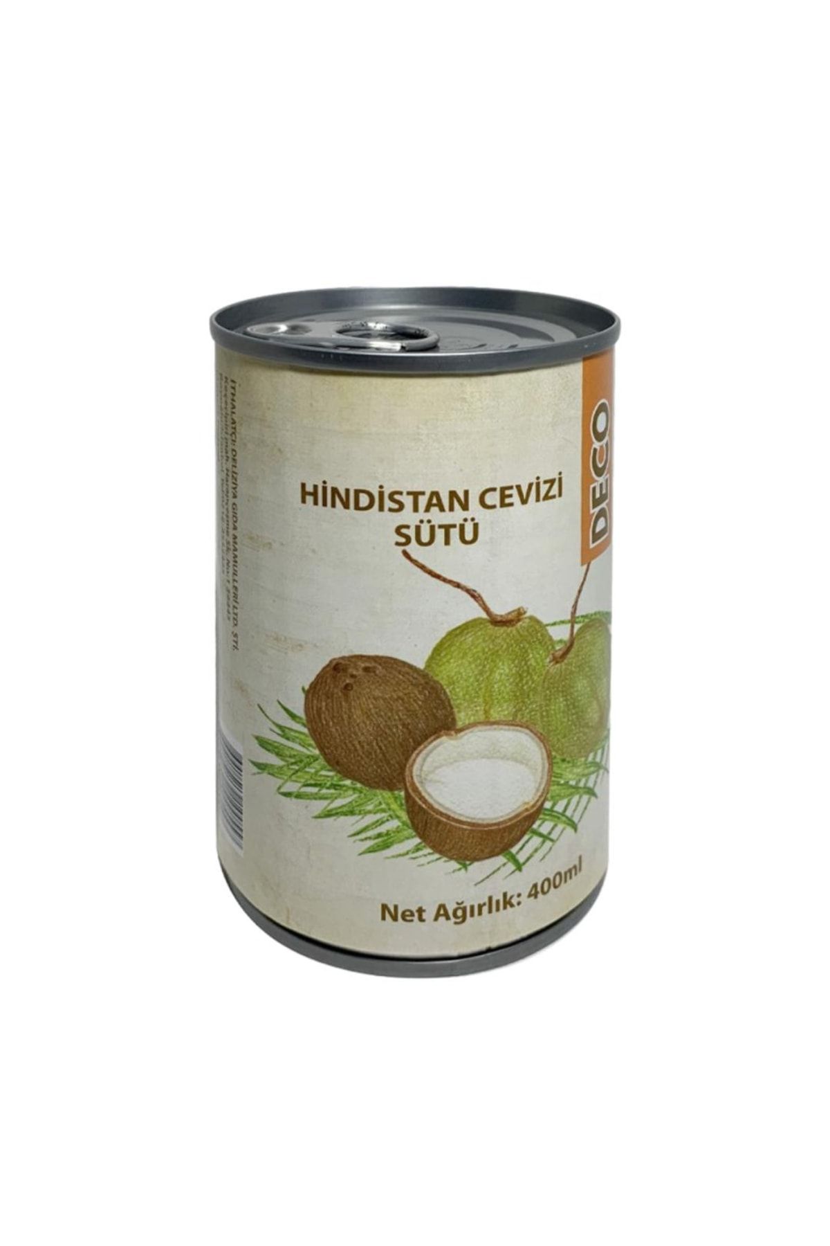 DECO Hindistan Cevizi Sütü 400ml Coconut Milk
