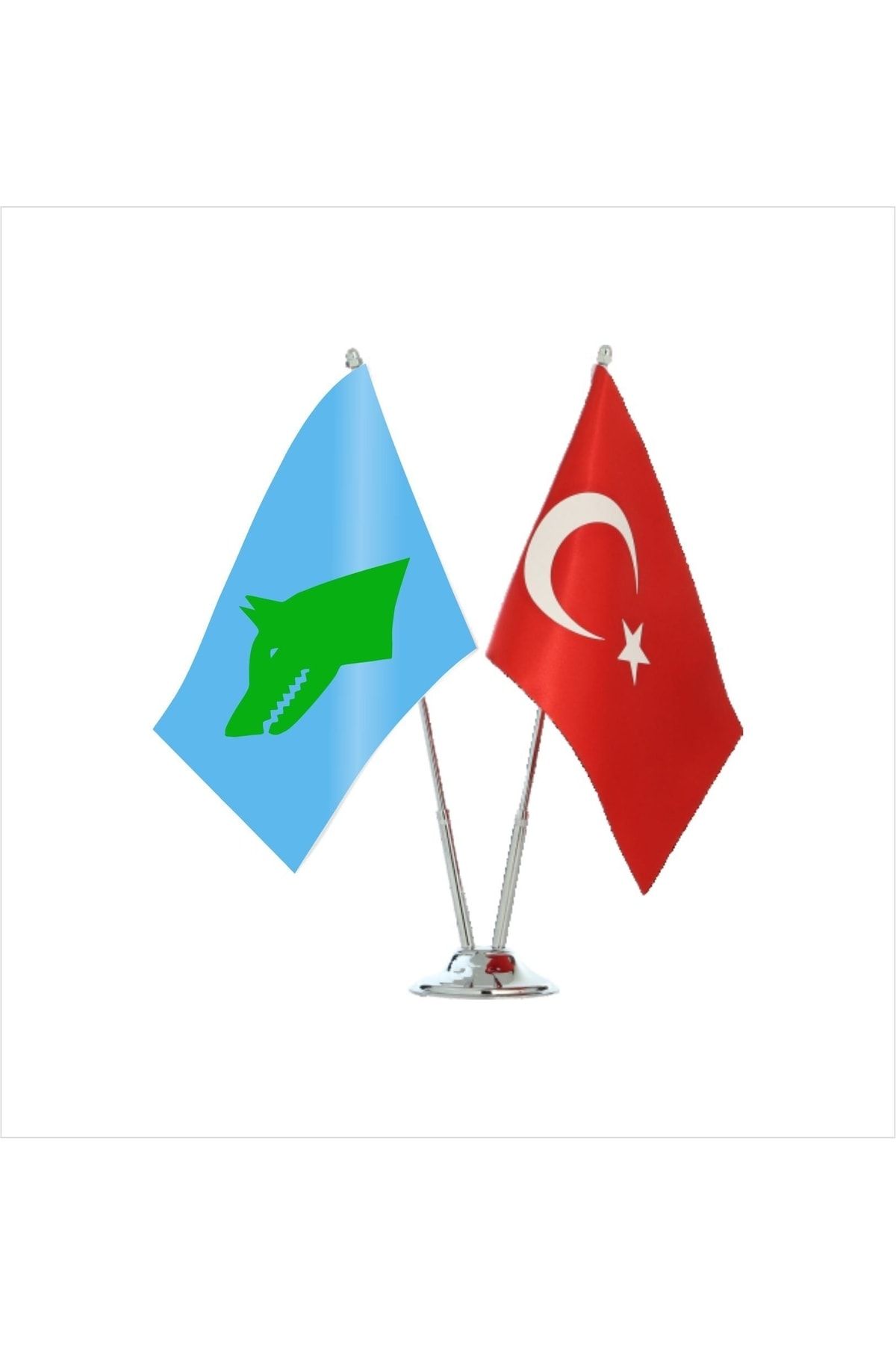 bayrakal  Göktürk Bayrağı Ve Türk Masa Bayrak Takımı