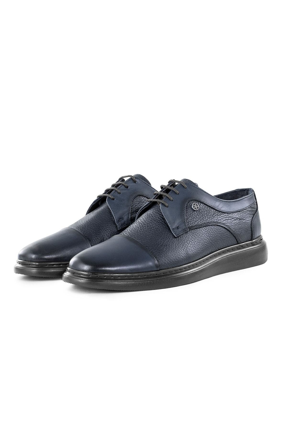Ducavelli Stern Hakiki Deri Erkek Günlük Klasik Ayakkabı, Hakiki Deri Klasik Ayakkabı, Derby Klasik