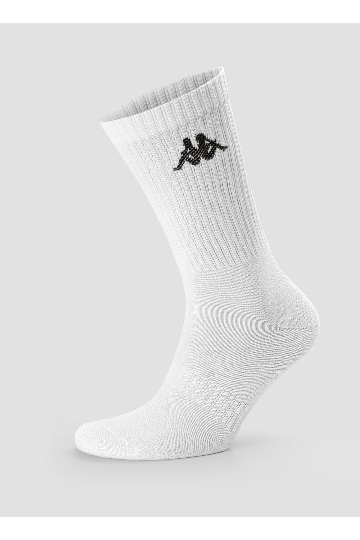 Kappa Beyaz Unisex Çorap 381n1kw Authentıc Sally Tk 3pack