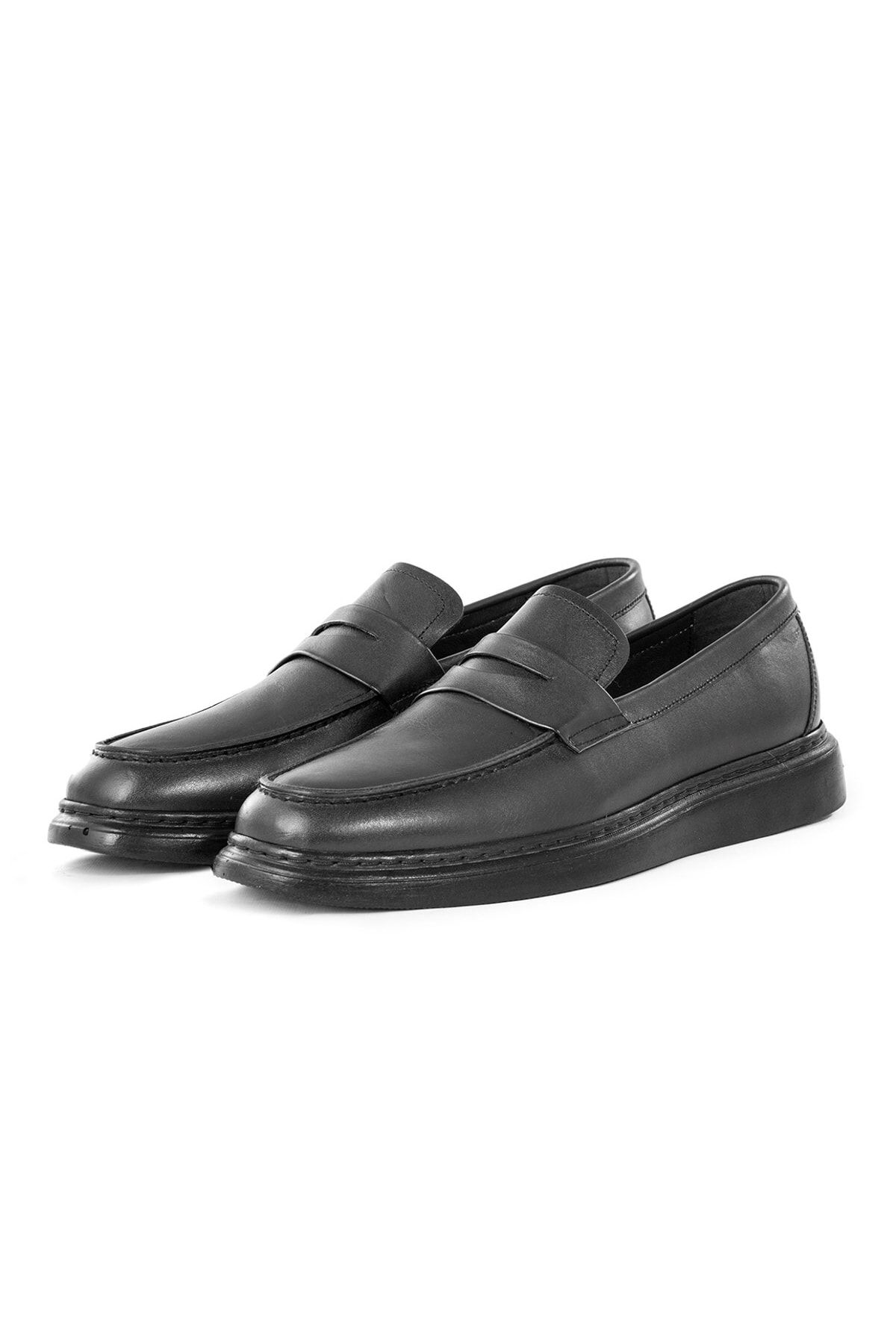 Ducavelli Premio Hakiki Deri Erkek Günlük Klasik Ayakkabı, Hakiki Deri Loafer Klasik Ayakkabı