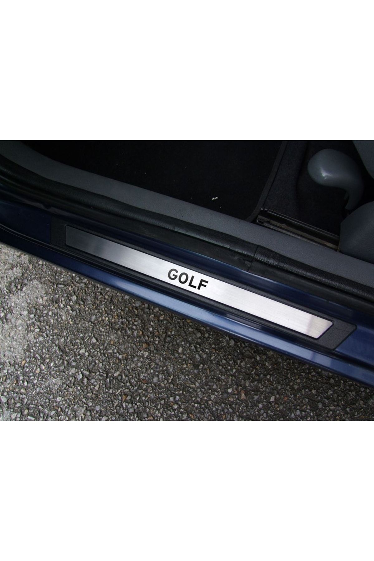 Genel Markalar Volkswagen Golf 7 Krom Kapı Eşik Koruması 2012 Üzeri 4 Parça Uyumlu