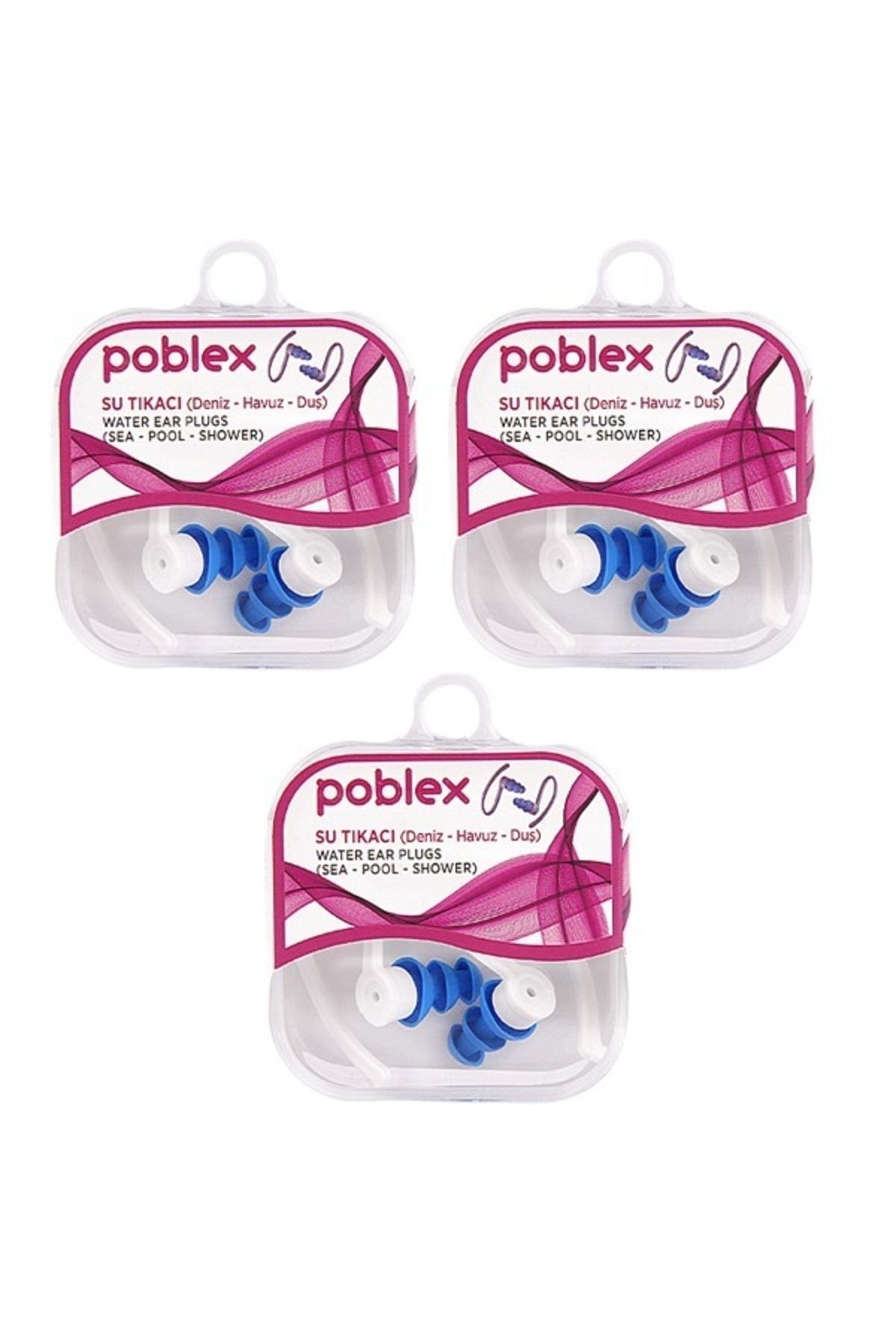 Poblex Su Kulak Tıkacı - 3 Kutu