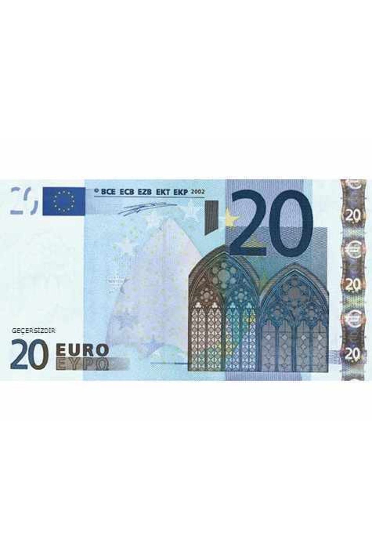 Genel Markalar 100 Adet 20 Euro Düğün Parası Şaka Parası 1 Deste Banknote