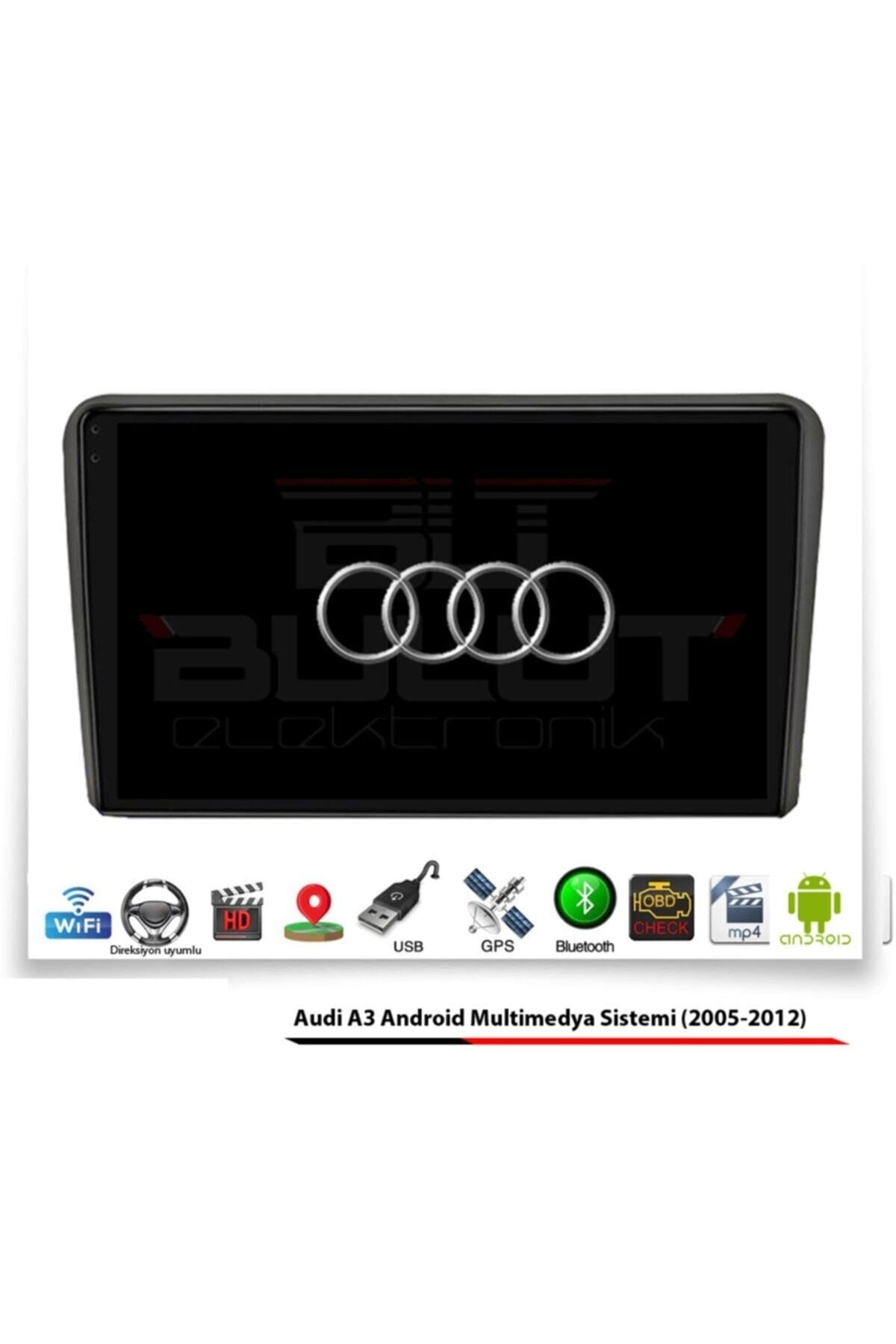 Nakamichi Audi A3 Android Multimedya Oem Sistemi (2005-2012) 4gbram 64cg Hafıza Car Play Airplay Androıd Auto