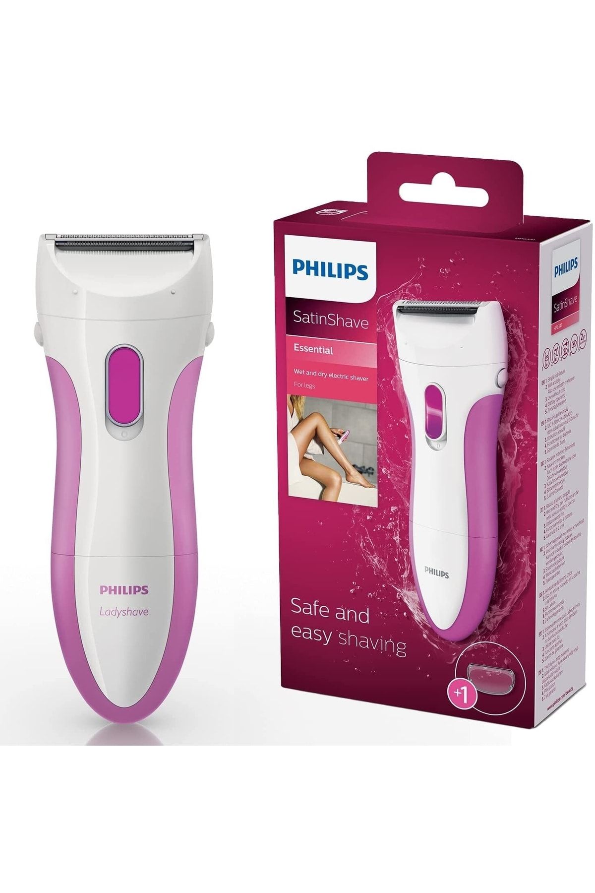 Philips Kadın Tıraş Makinesi Hp3641/00 Tıraş Makinesi, Elektrikli, Kablosuz