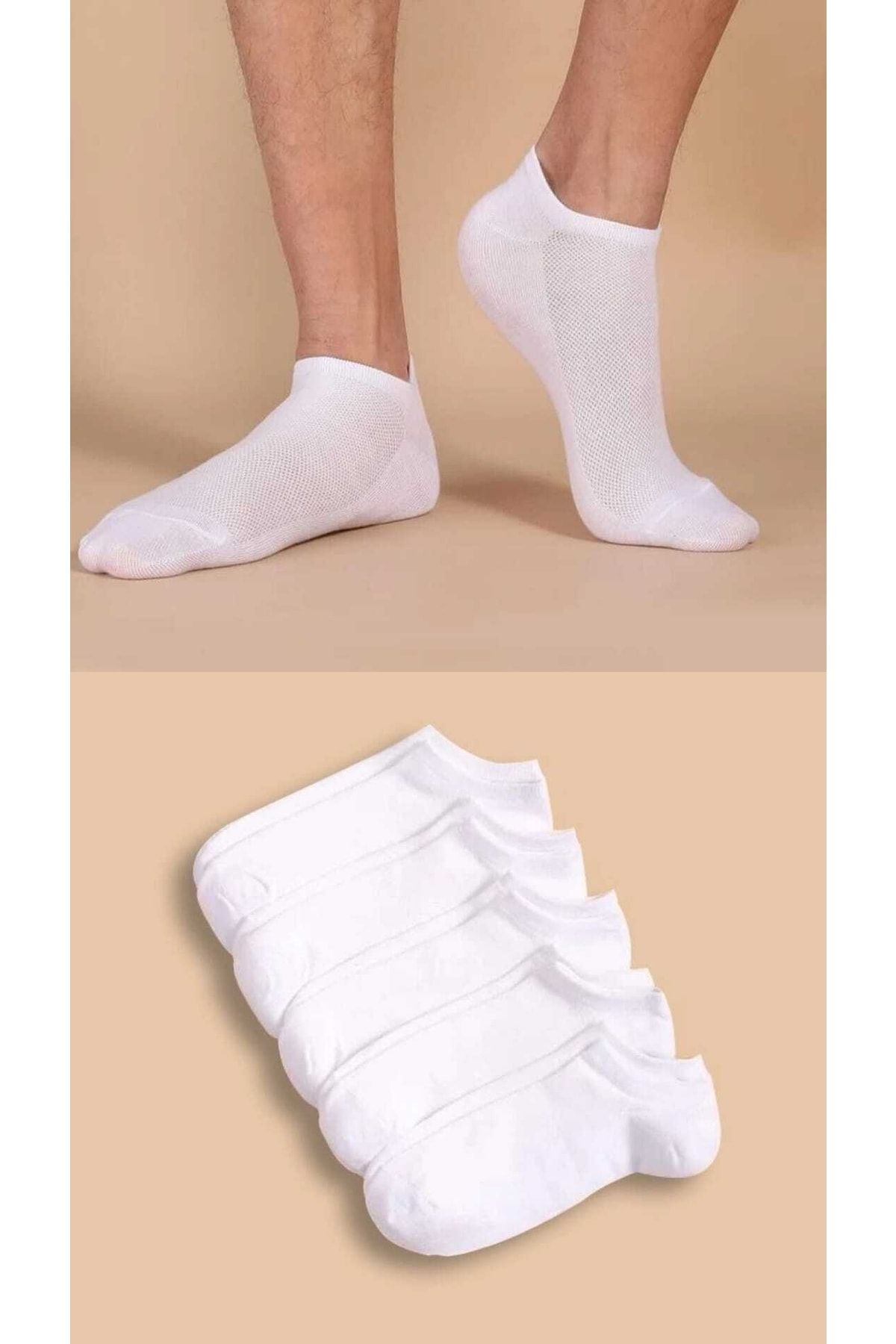 BGK Unisex 5'li Yazlık Patik Çorap