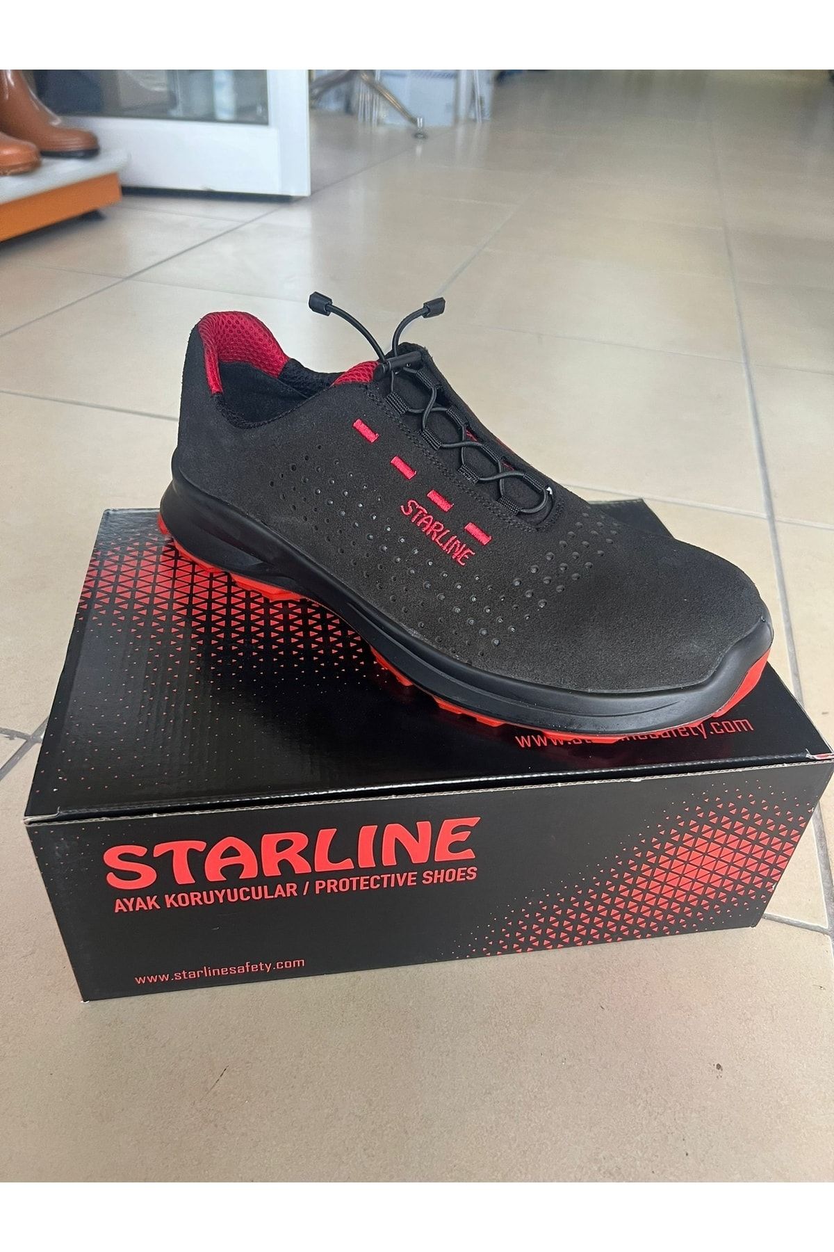 Starline Ithal Iş Ayakkabısı Çelik Burun Çelik Ara Taban Rahat Sağlam Şık