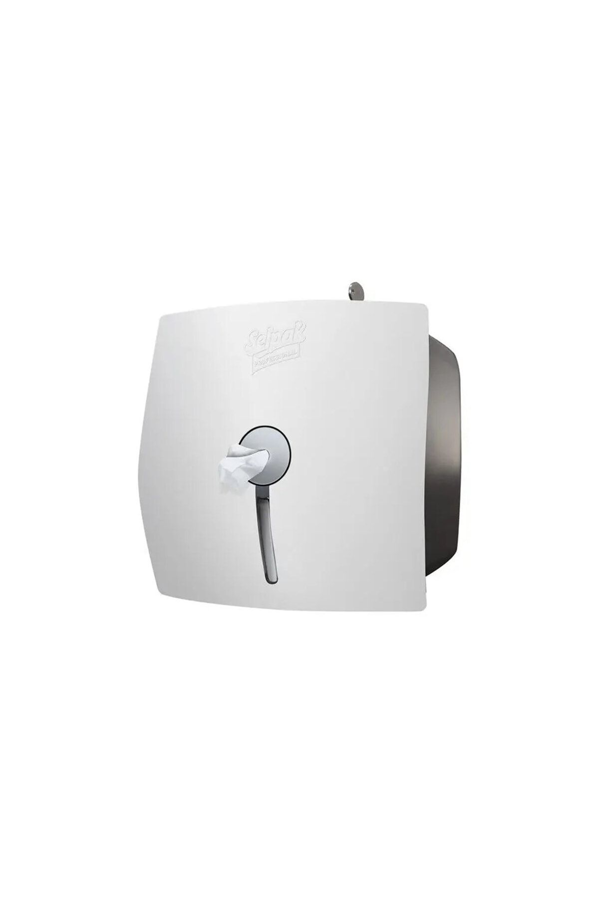 Selpak Professional Içten Çekmeli Tuvalet Kağıdı Dispenseri Beyaz