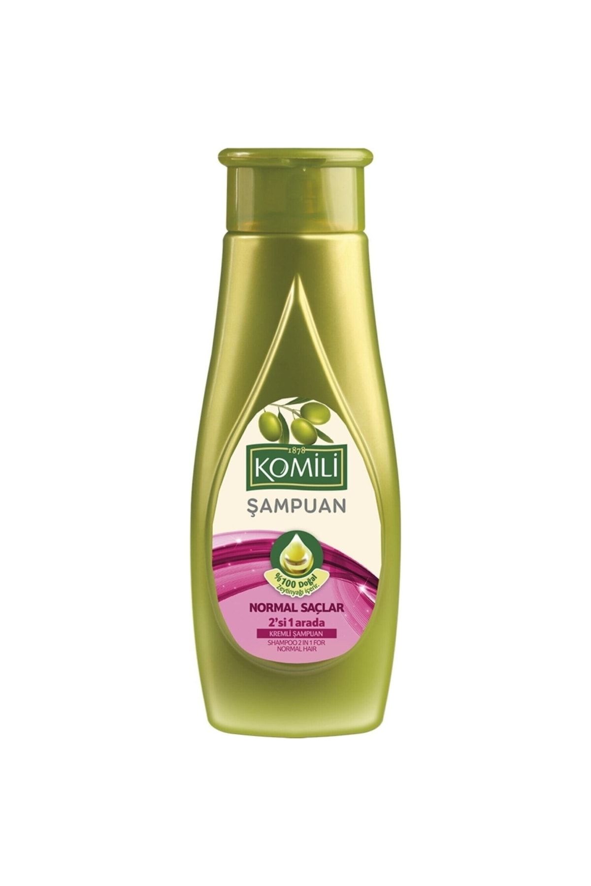 Komili Normal Saçlar Kremli Şampuan 2'si Bir Arada Besleyici Ve Onarıcı